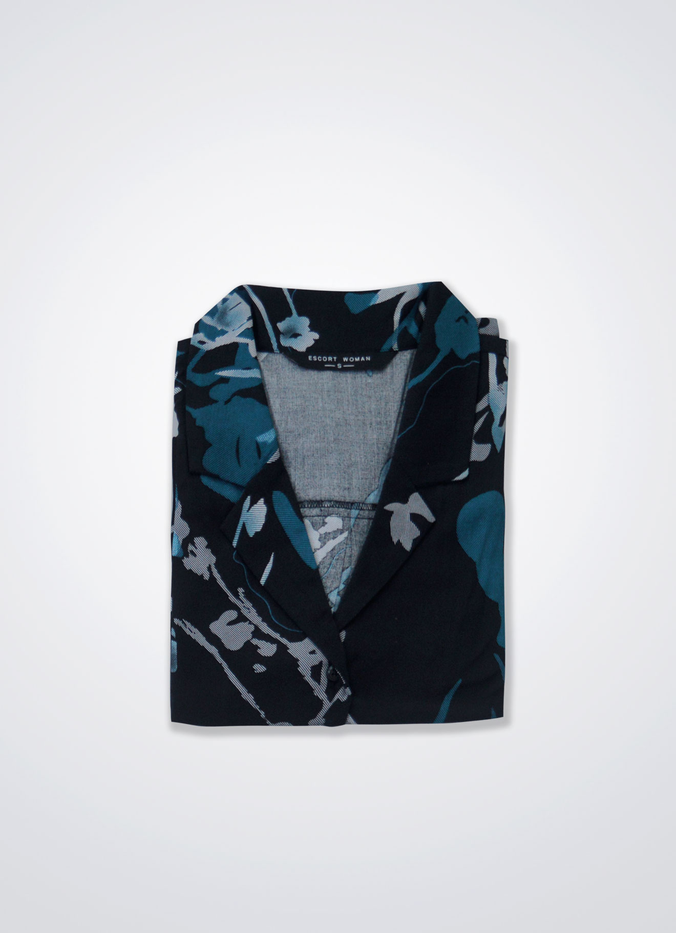 Anthracite by Floral Printed Top