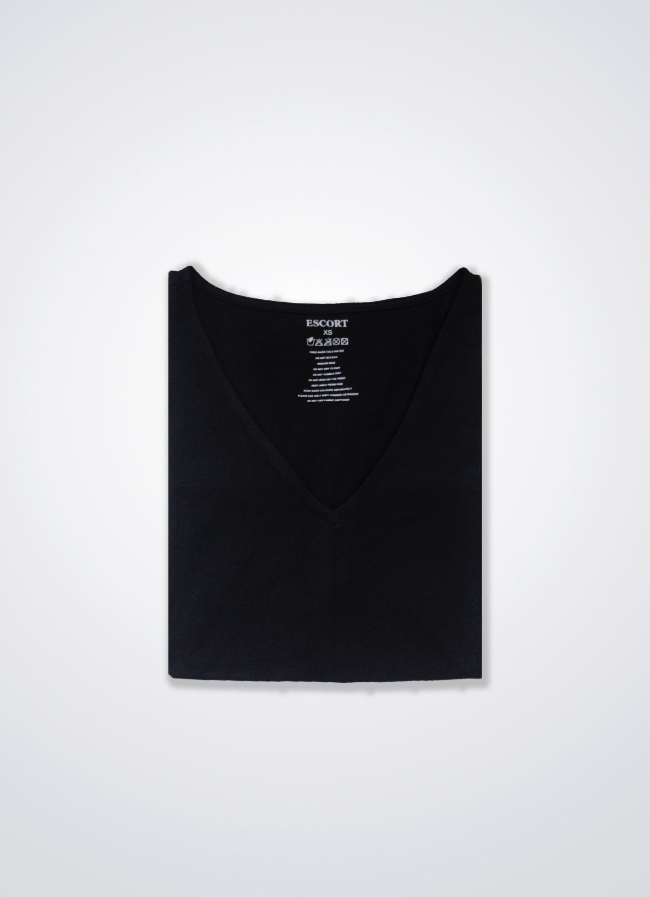 Black by V-Neck Top
