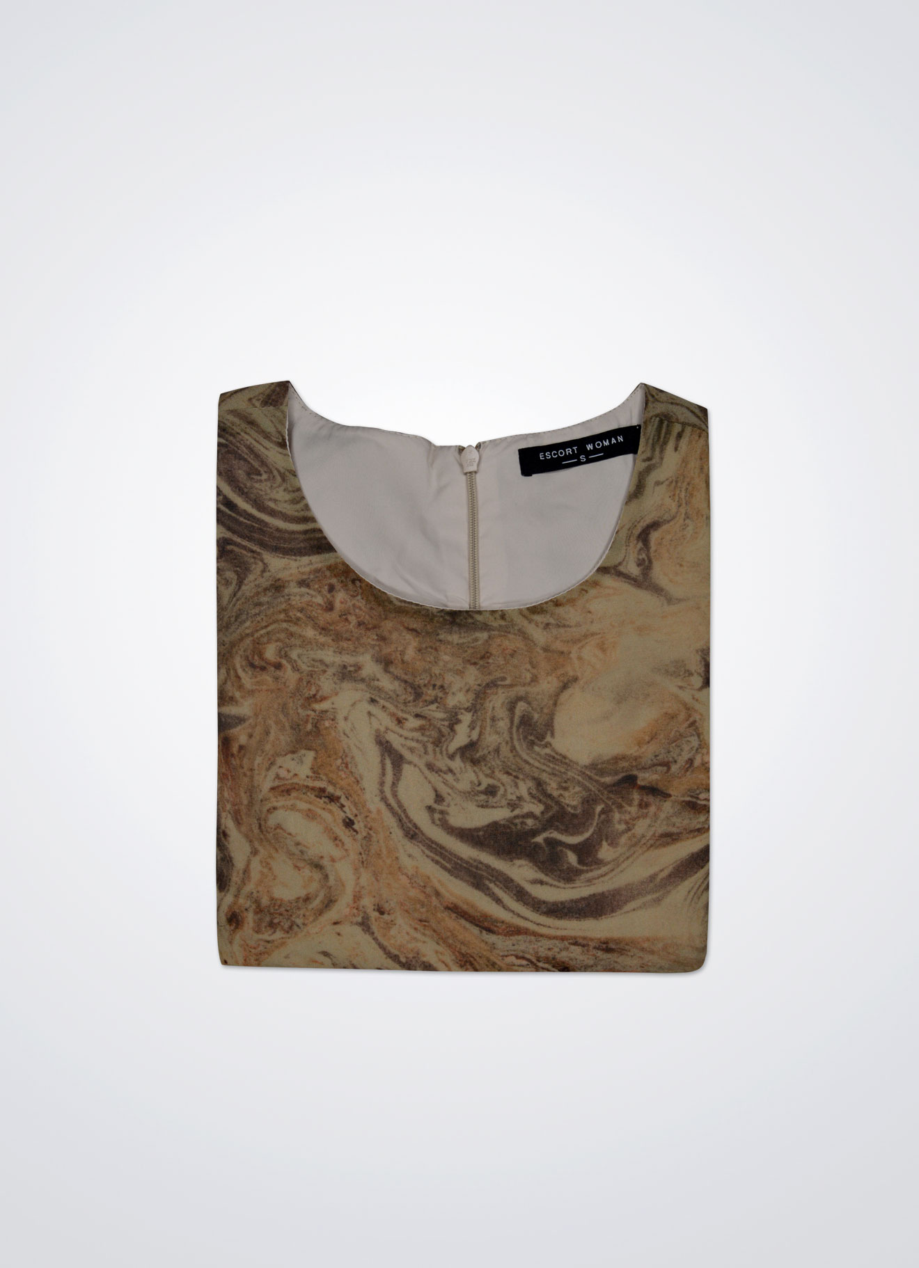 Boulder by Round-Neck Dress