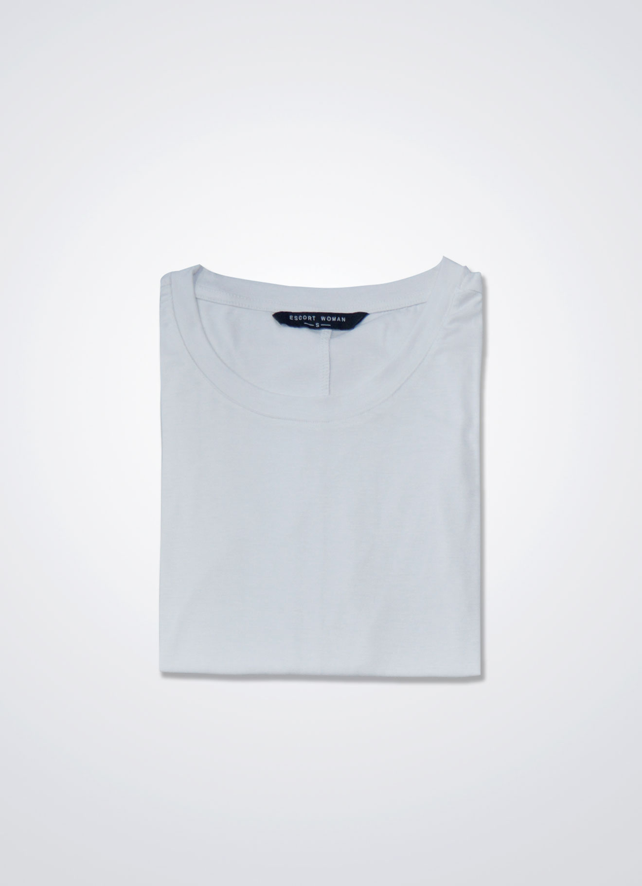 Bright-White by Sleeve Blouse