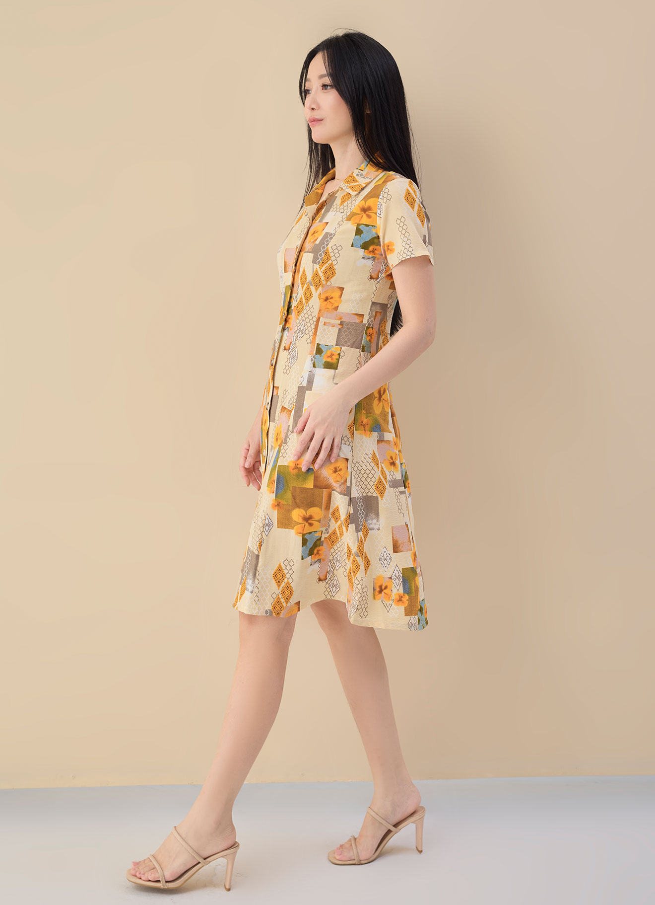Chamomile by Printed Dress