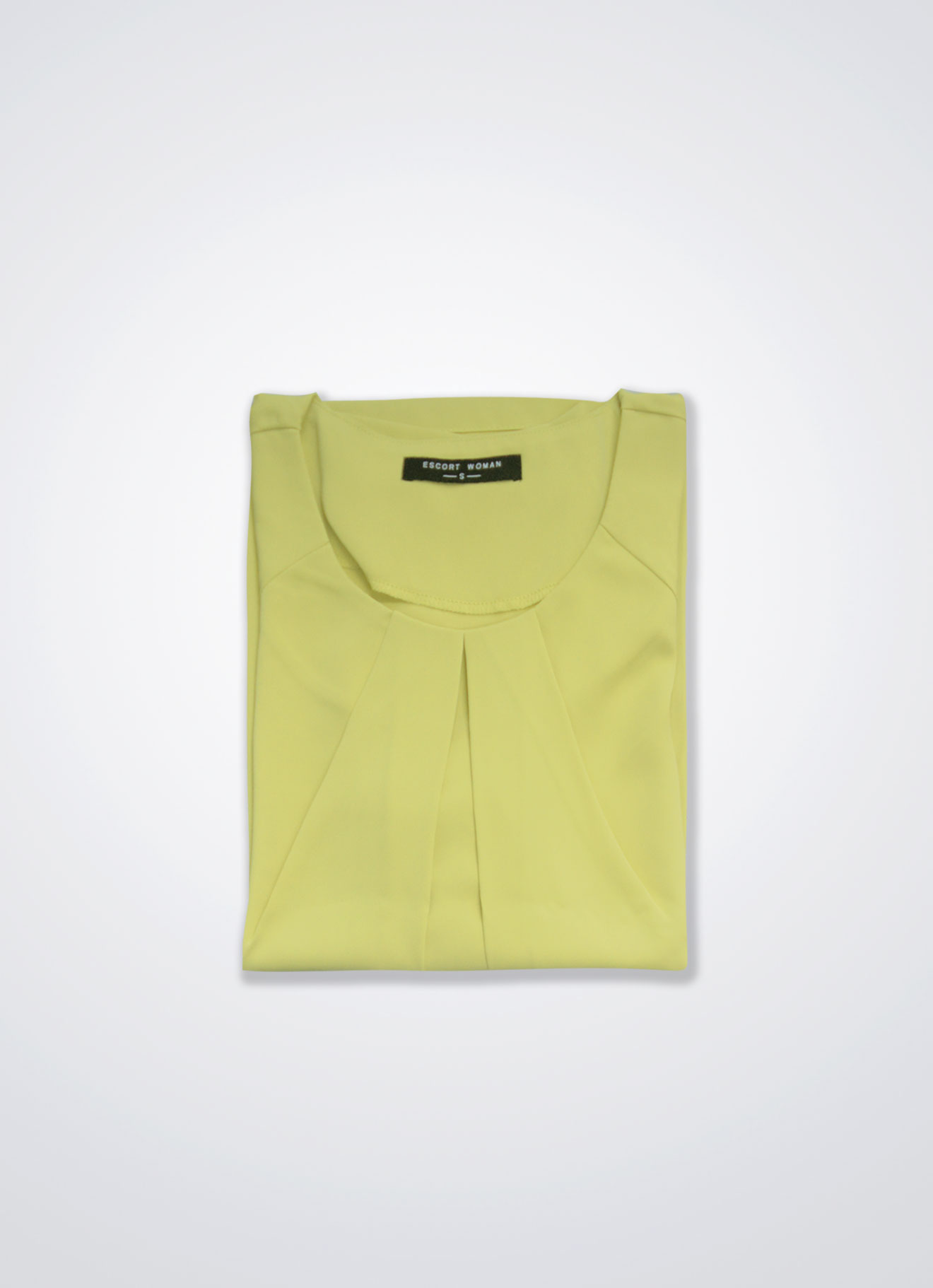 Cream-Gold by Sleeve Blouse