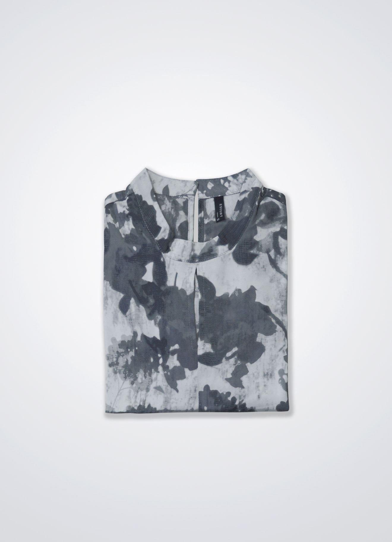 Dawn-Blue by Long Sleeve Blouse