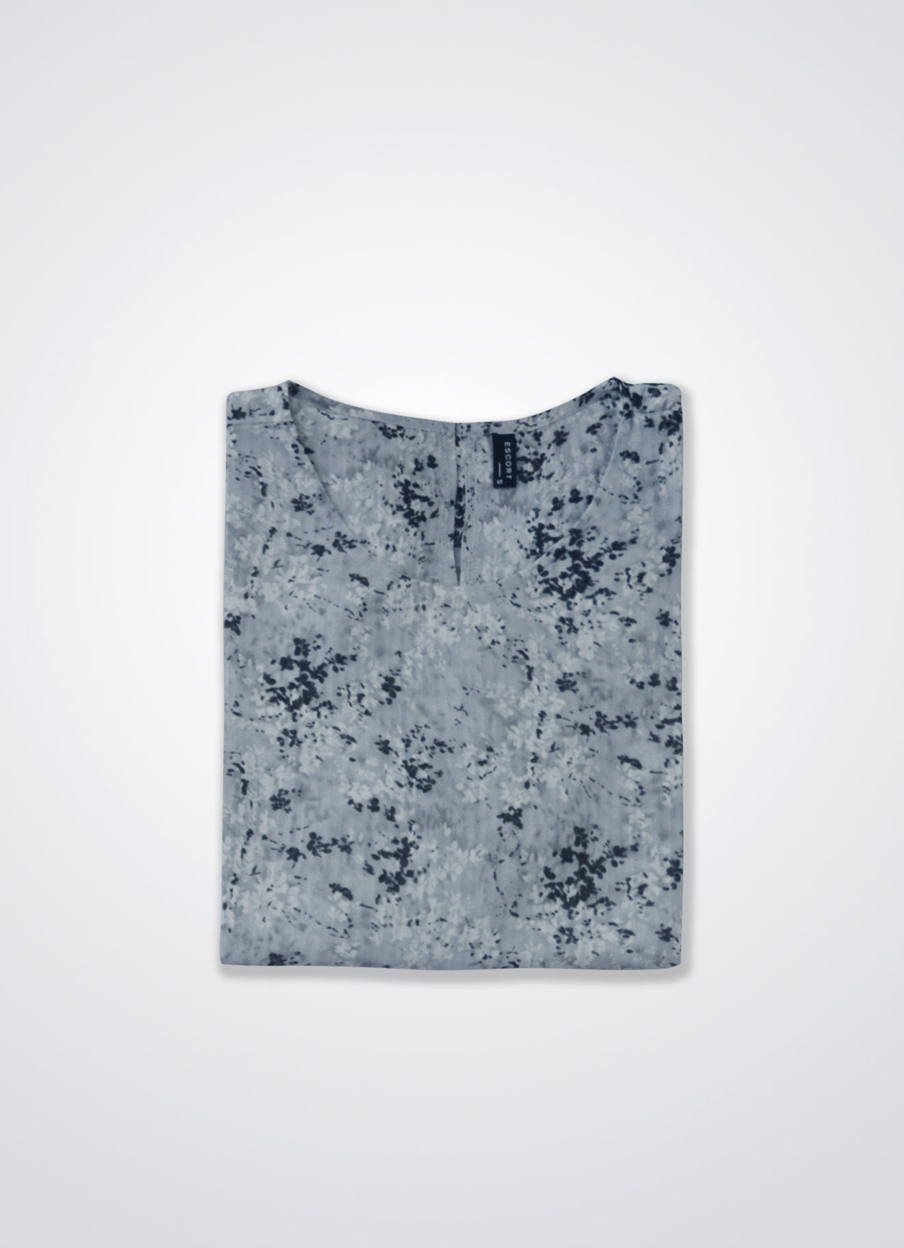 Dawn-Blue by Sleeve Blouse