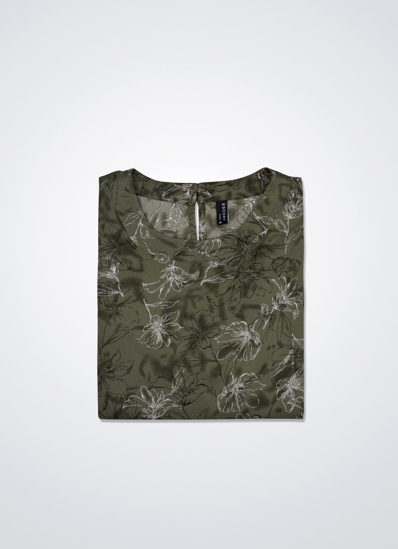 Deep-Lichen-Green by Printed Maxi Dress