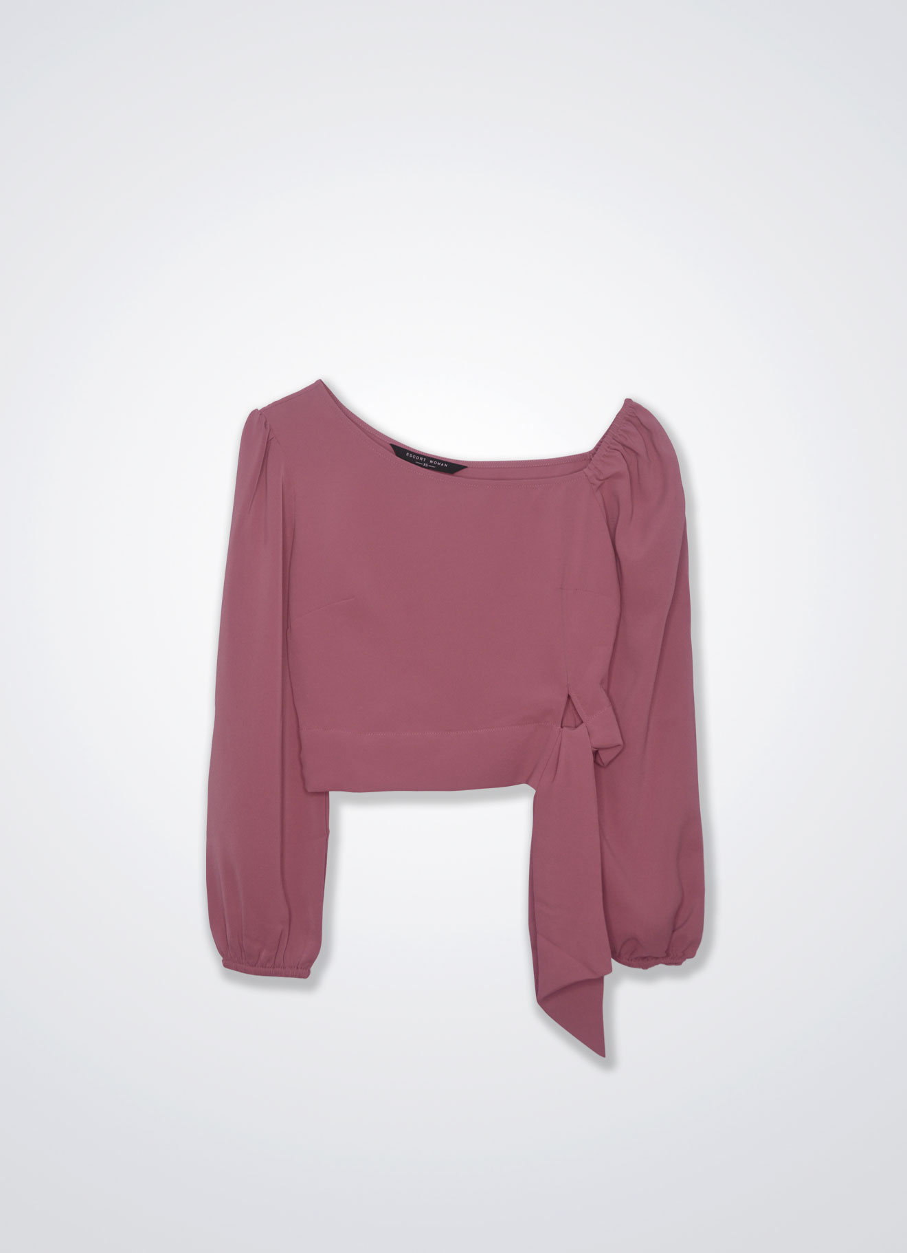 Faded-Rose by Long Sleeve Blouse