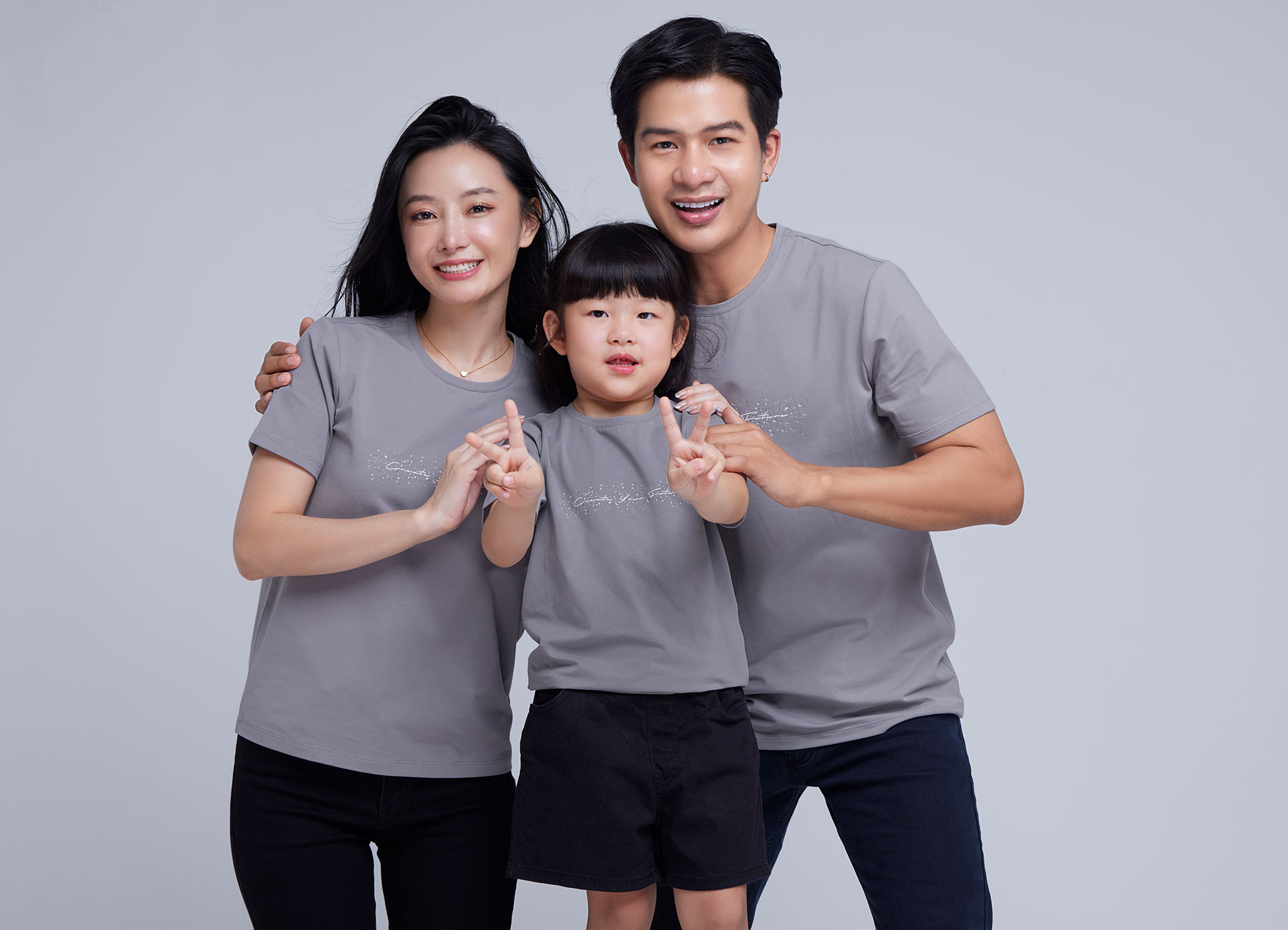 Frost-Gray  by Family T-Shirt