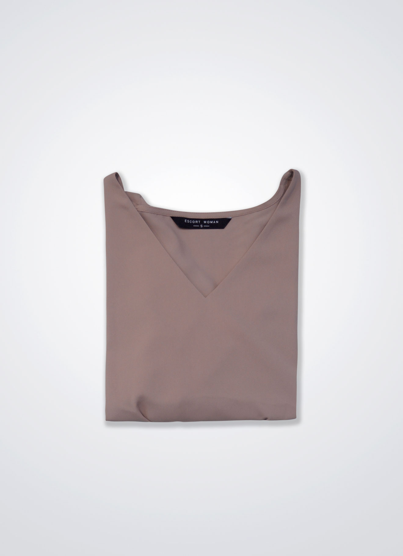 Mahogany-Rose by V-Neck Blouse