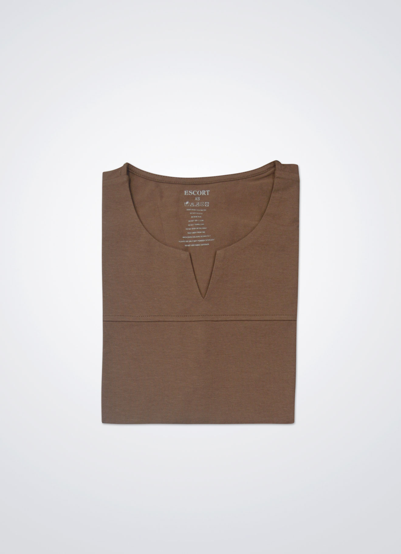 Mocha-Bisque by Sleeve Top