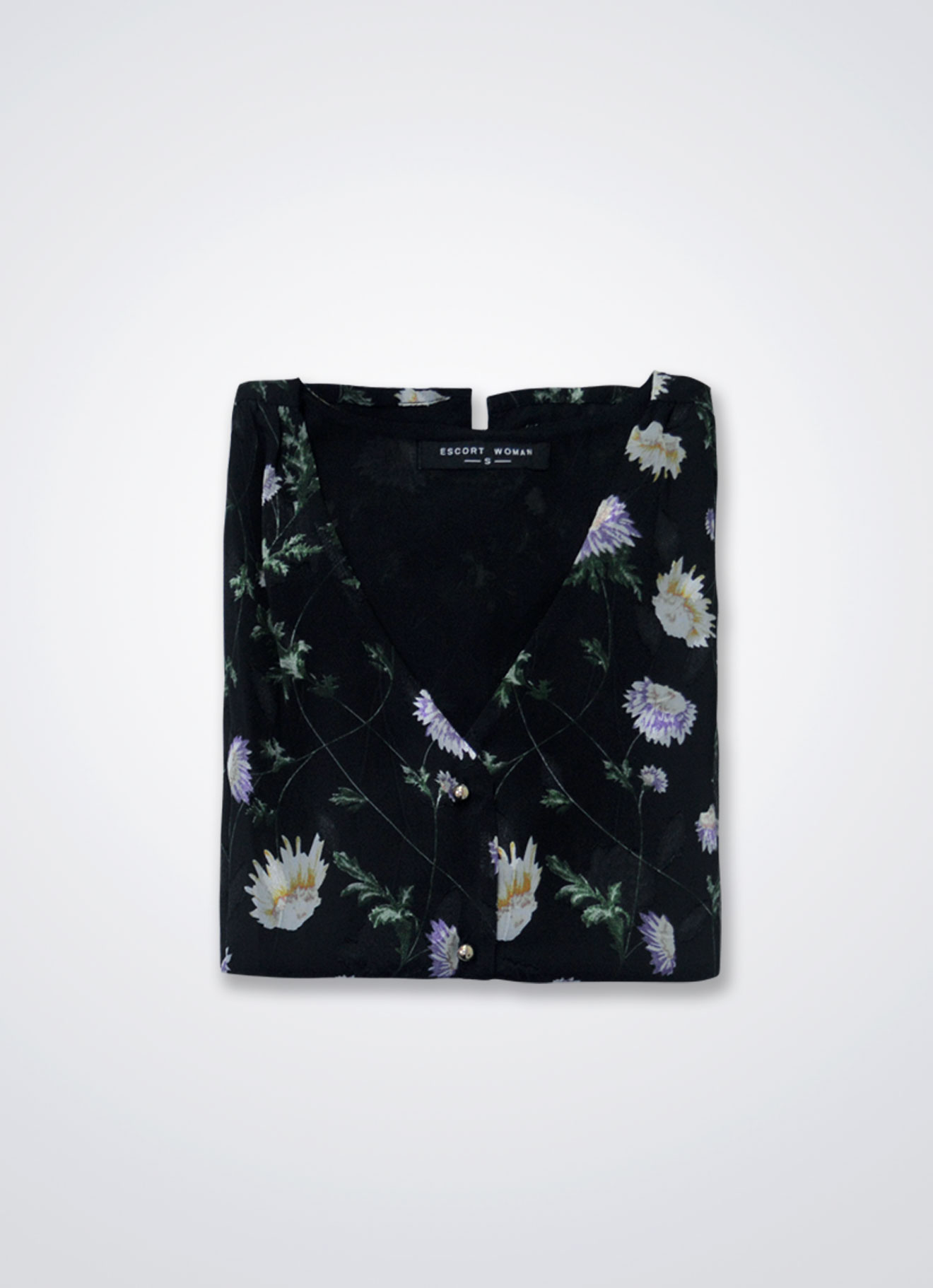 Mulberry by Floral Printed Blouse
