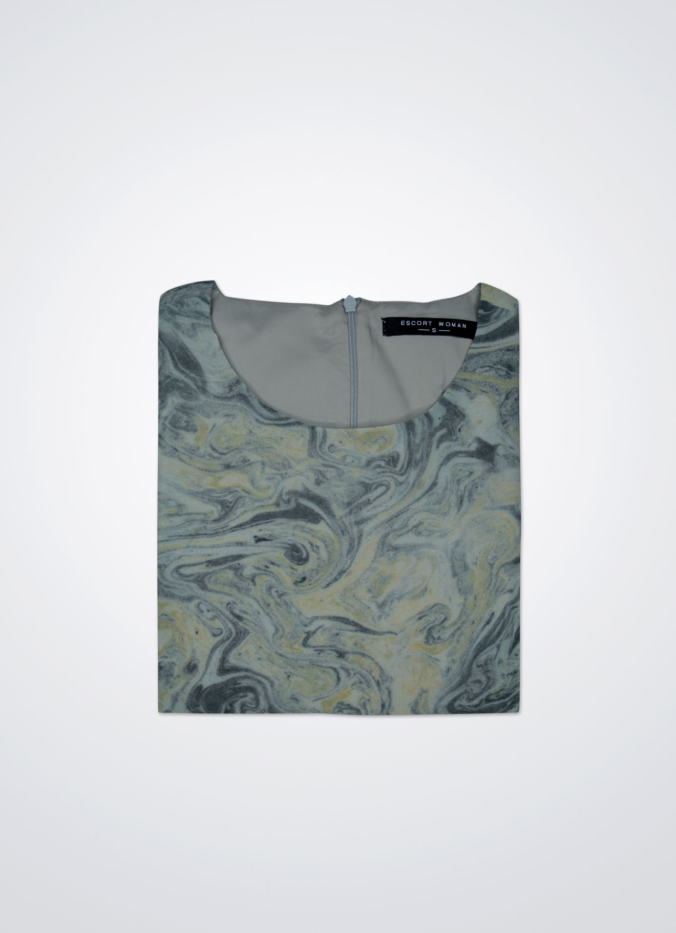 Pigeon by Round-Neck Dress