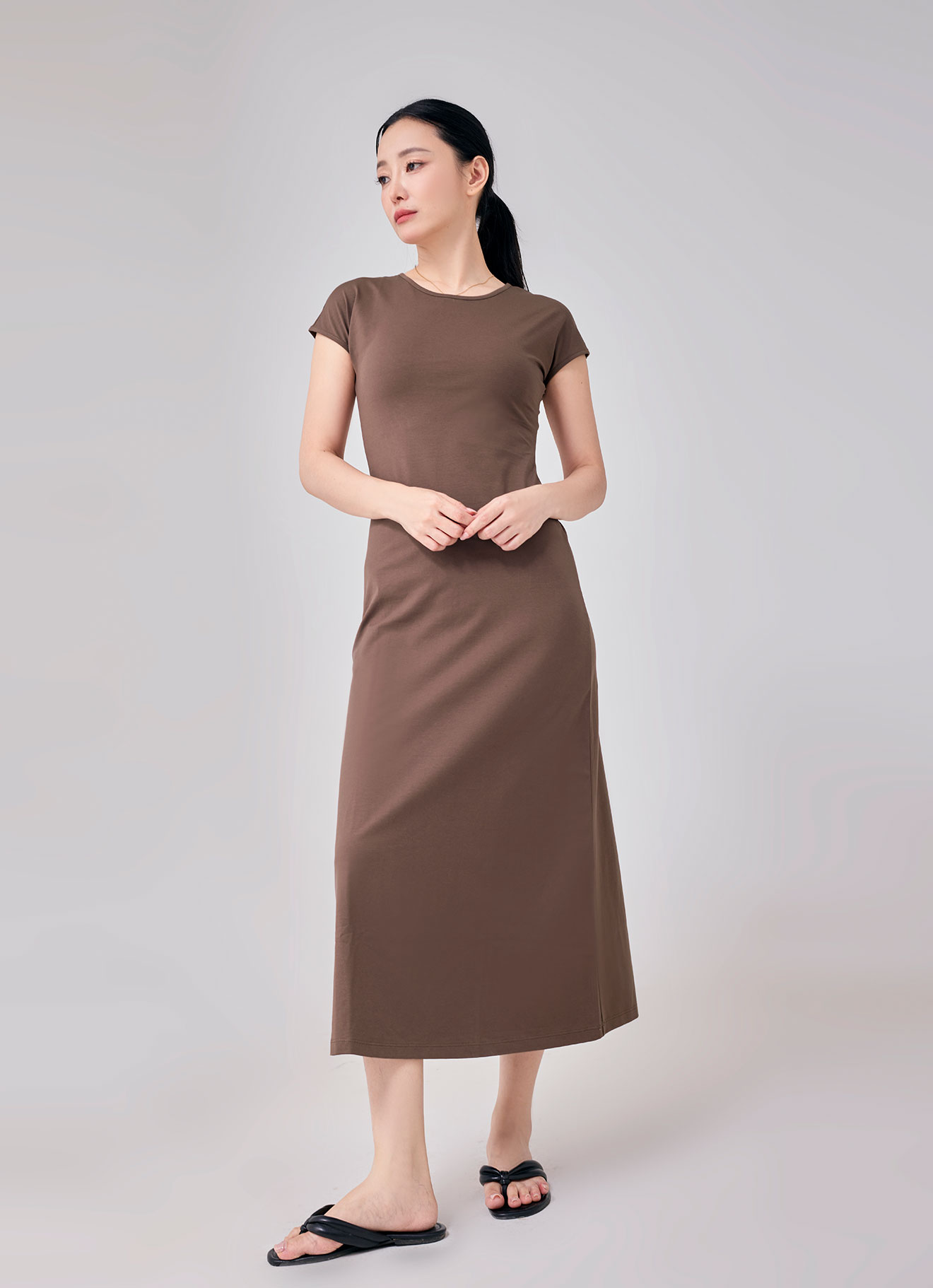 Sepia by Sleeve Dress