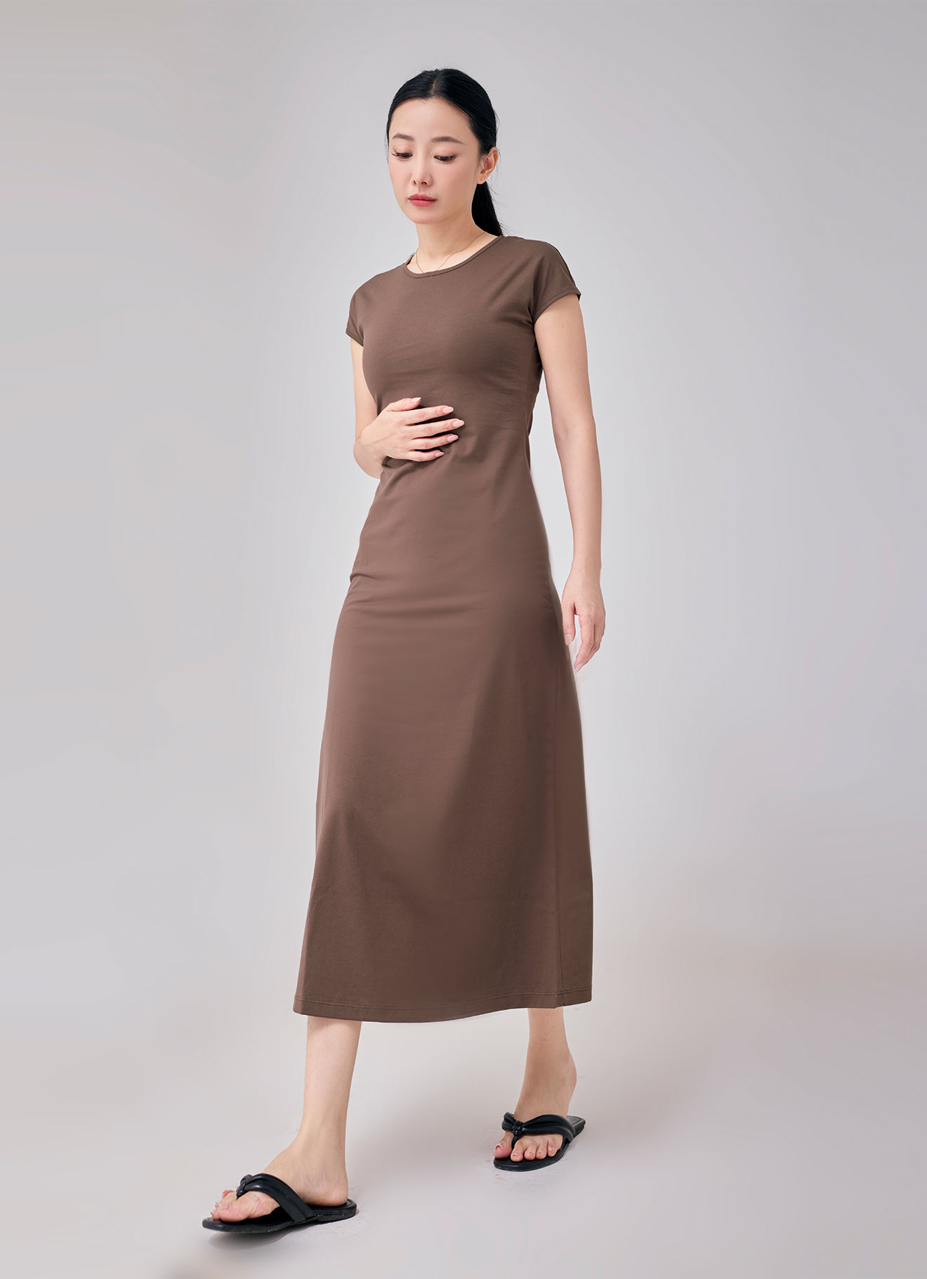 Sepia by Sleeve Dress
