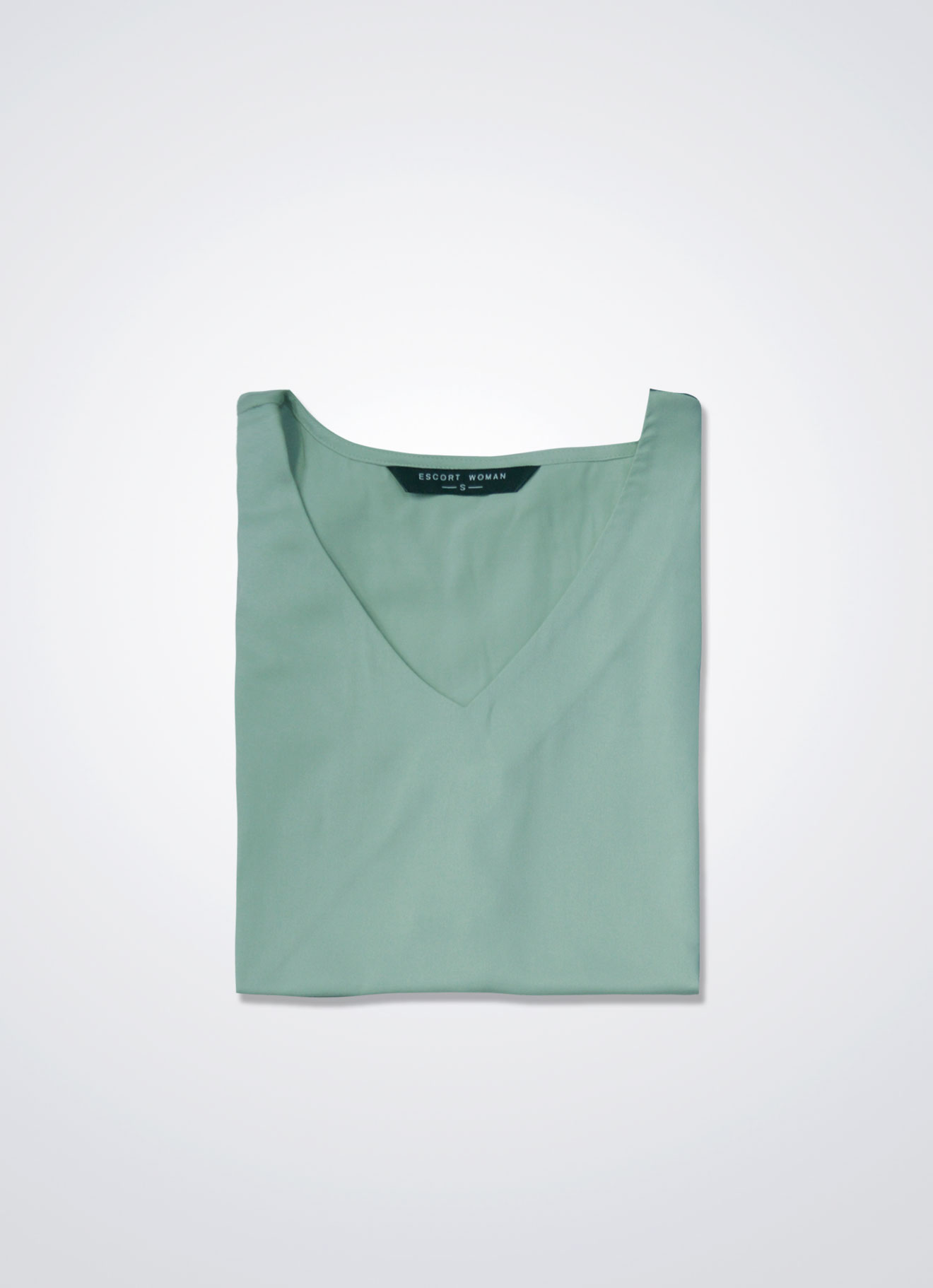 Smoke-Green by Printed Top