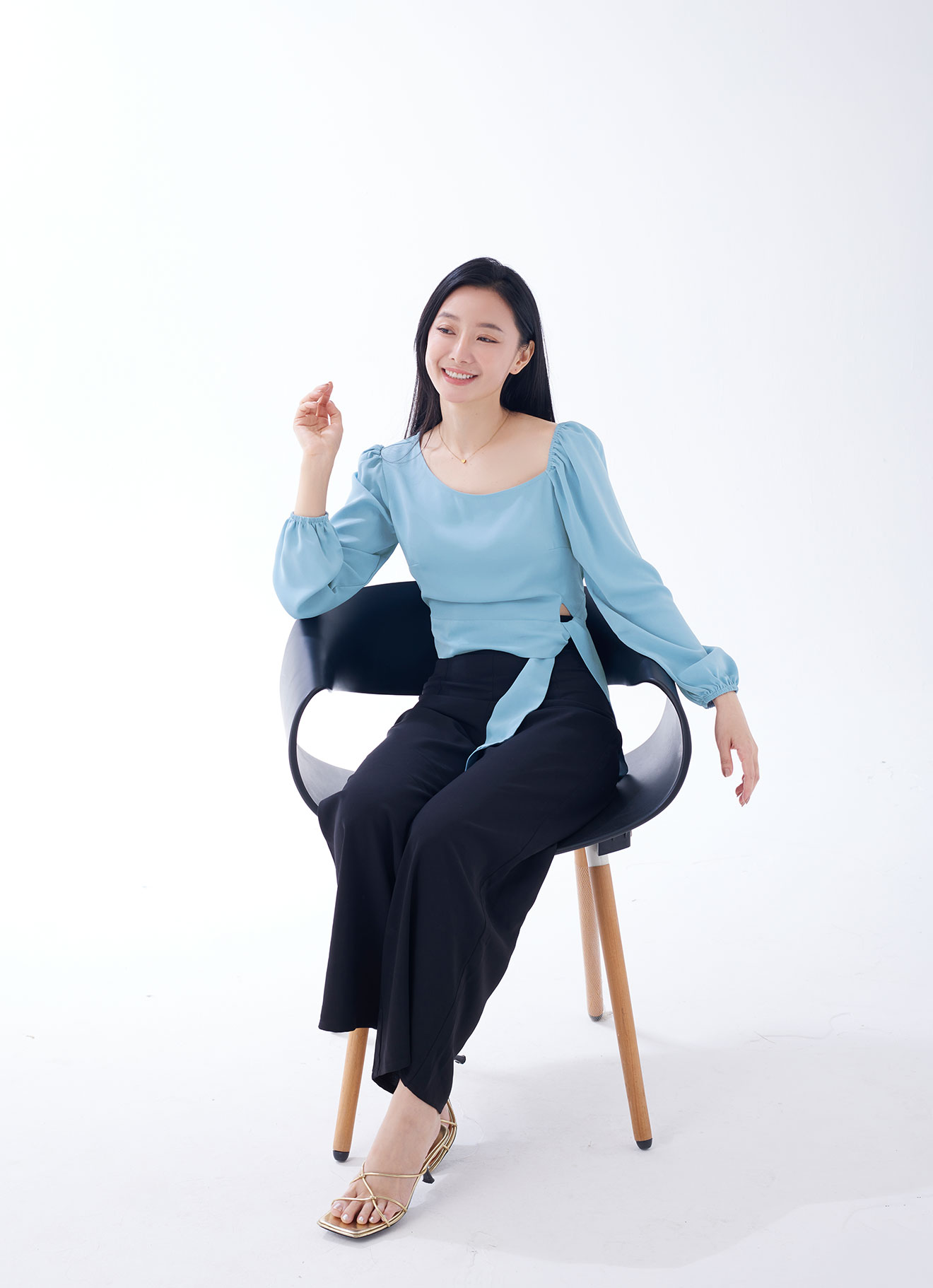 Tourmaline by Long Sleeve Blouse