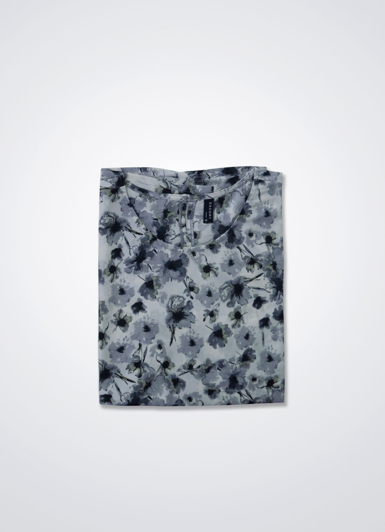 Vapor-Blue by Sleeve Blouse