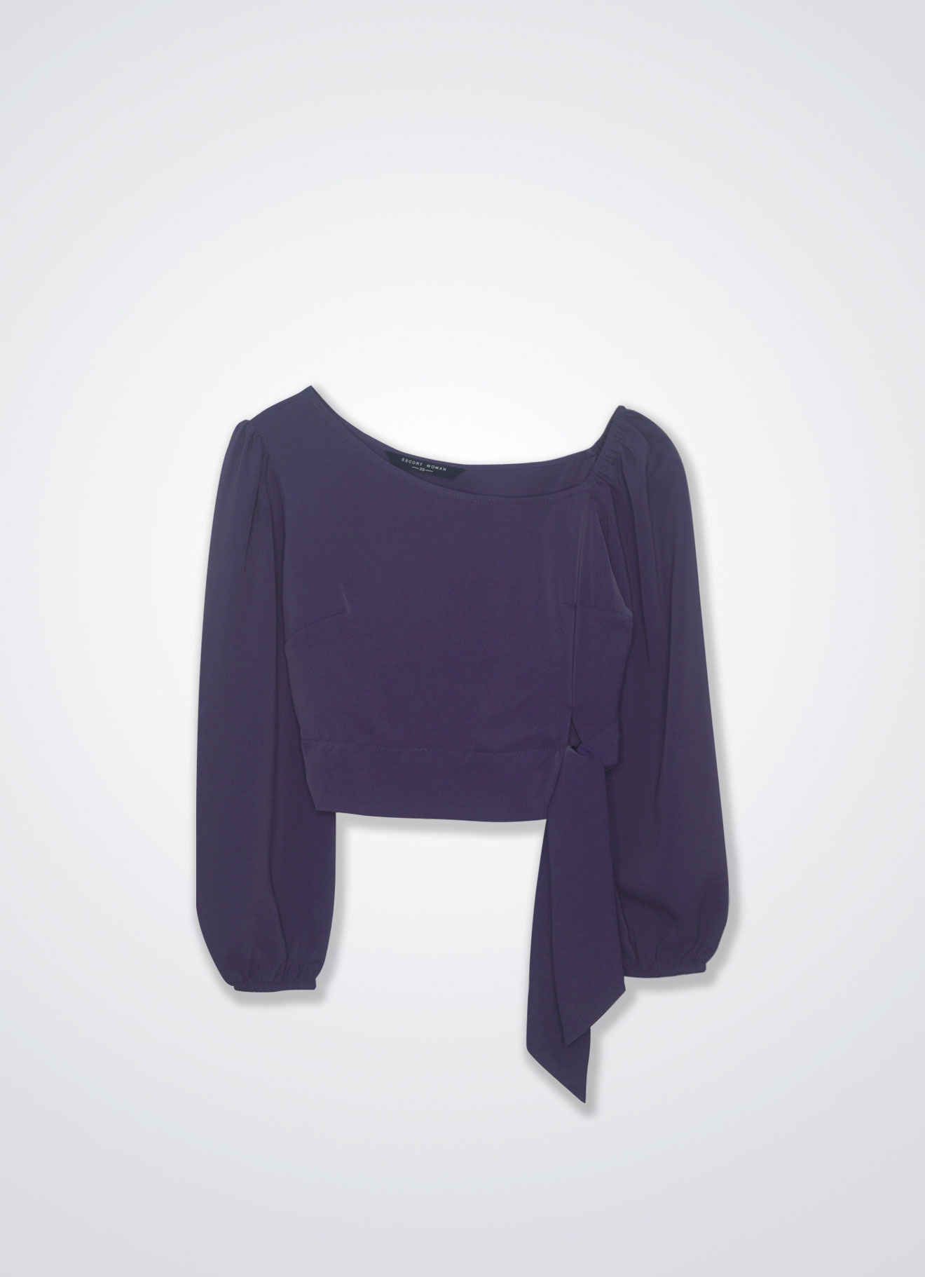 Wineberry by Long Sleeve Blouse
