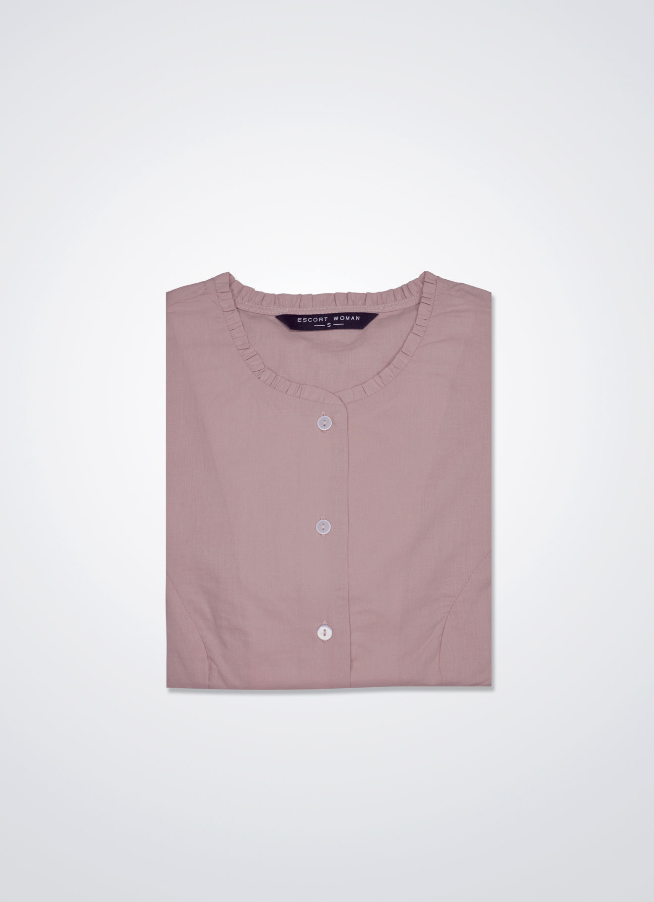 Adobe-Rose by Sleeve Blouse