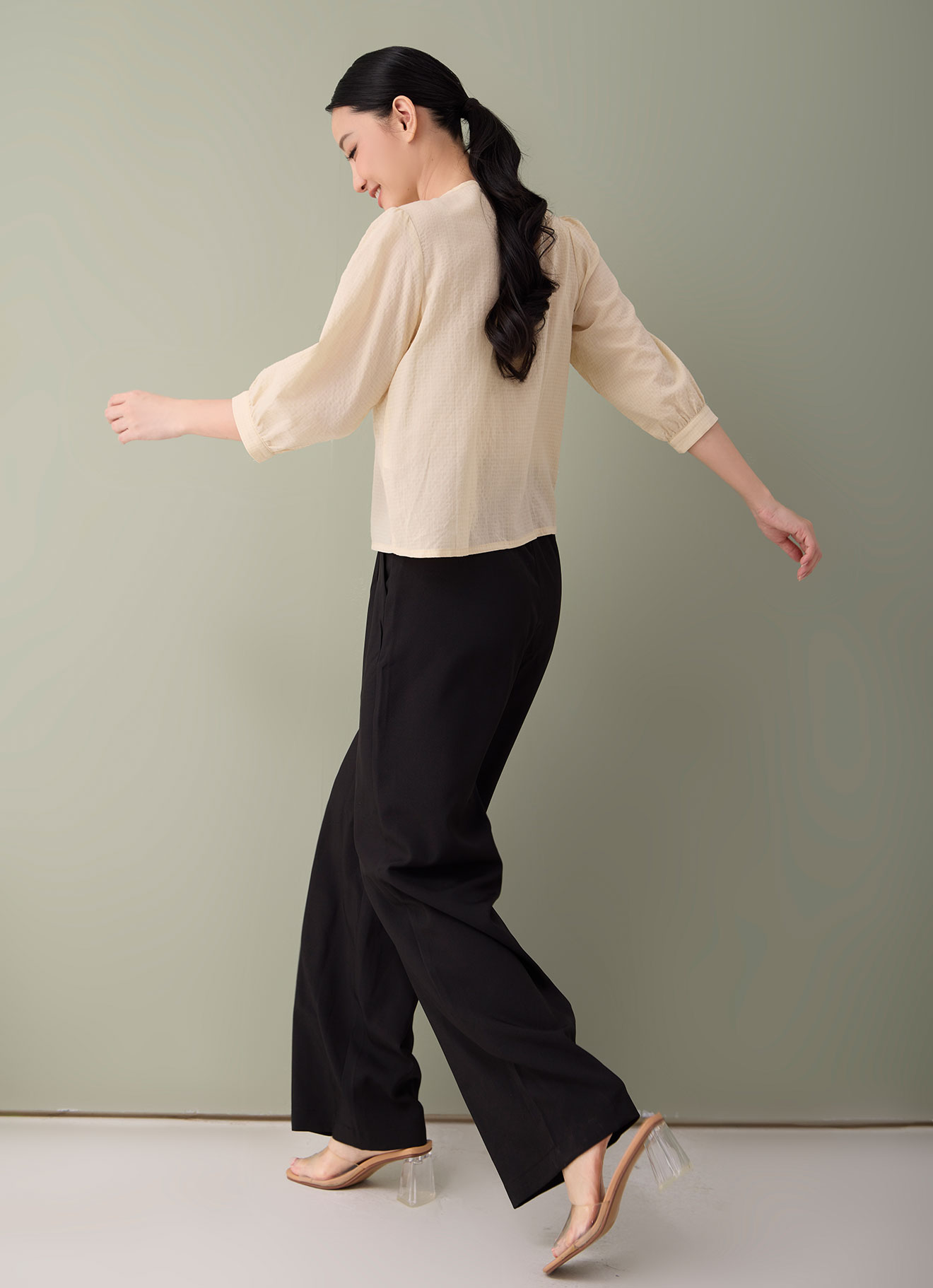 Afterglow by Tie Neck Top