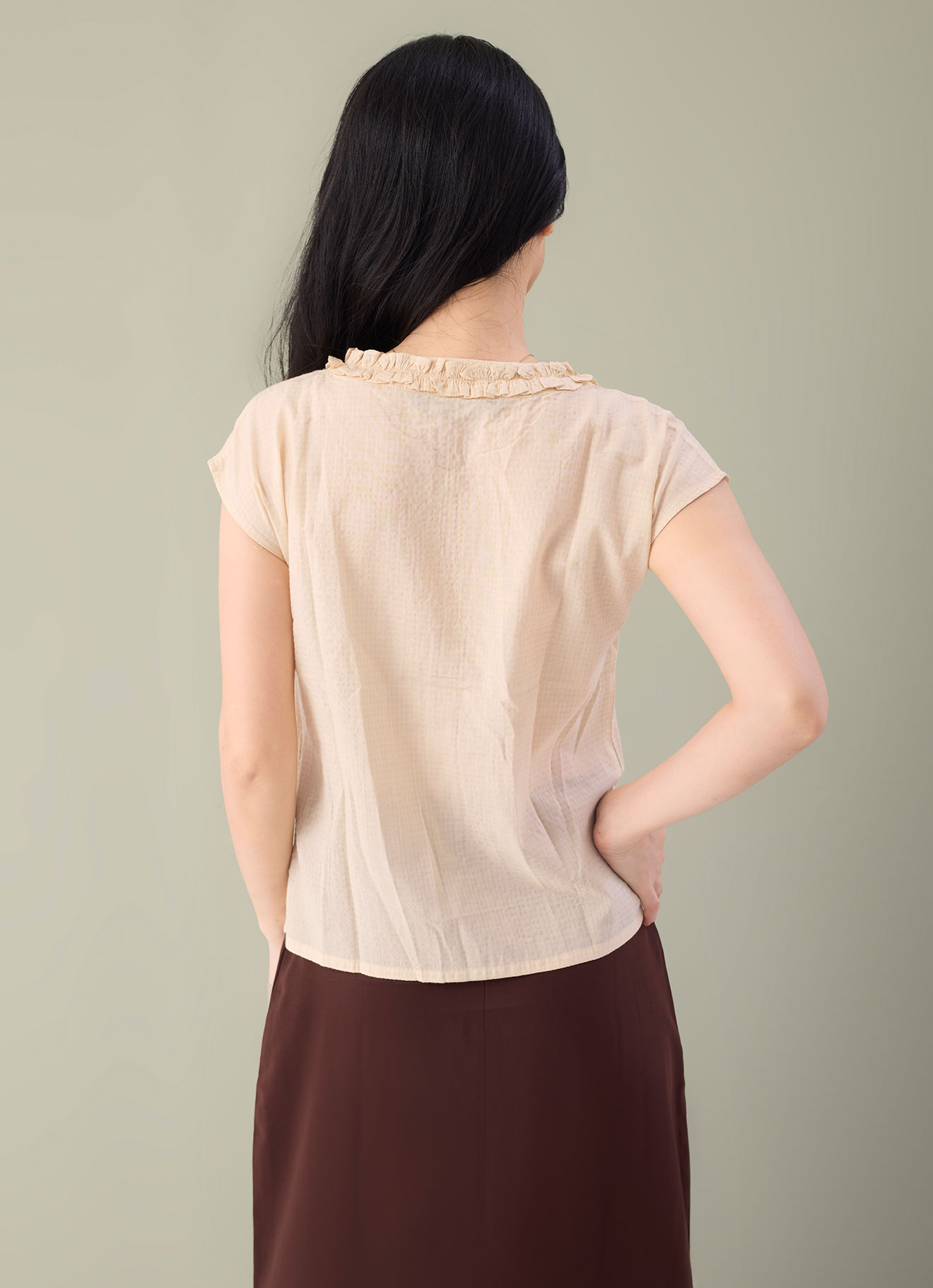 Afterglow by Tie Neck Top