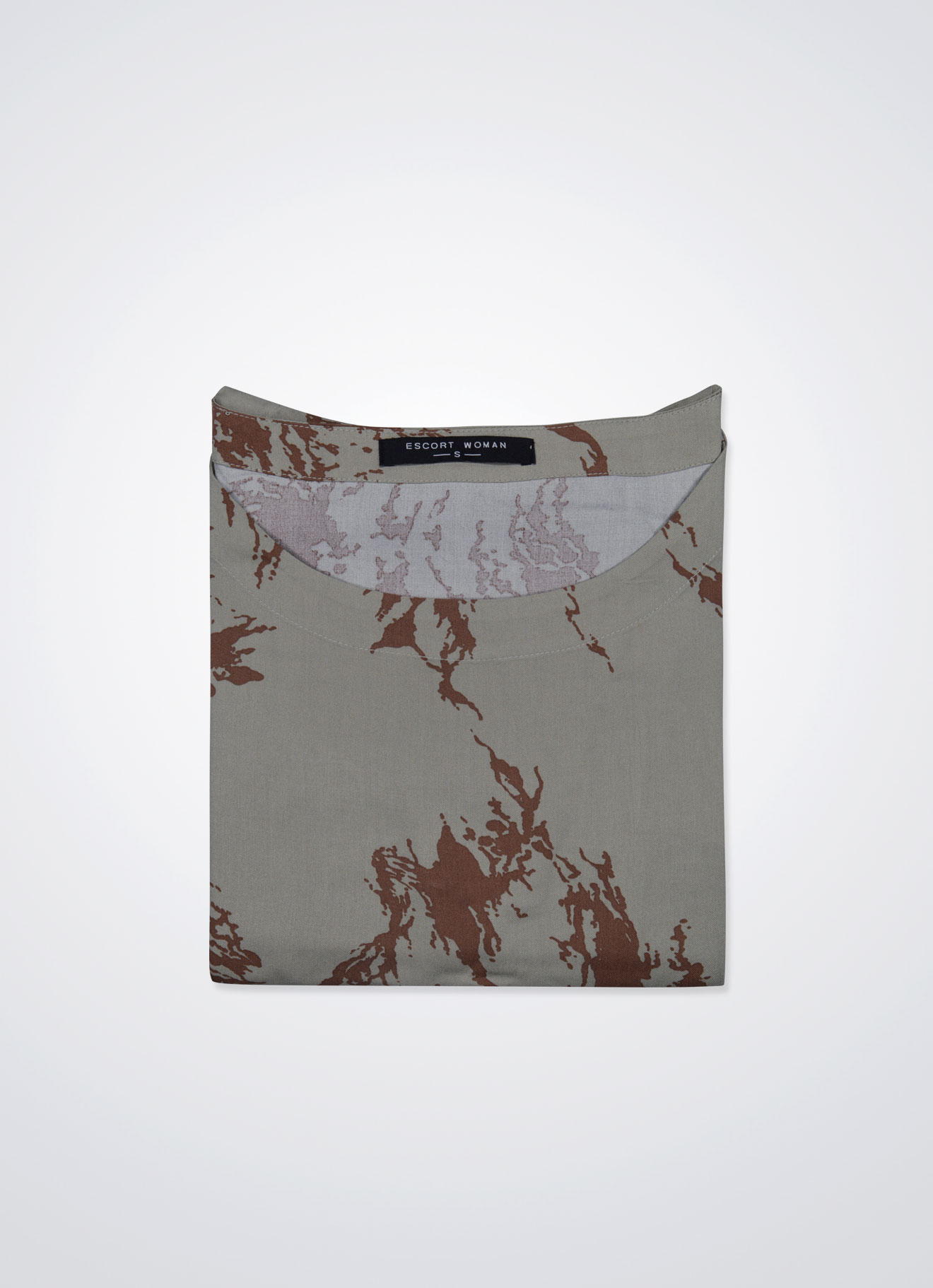 Agate-Gray by Sleeve Dress
