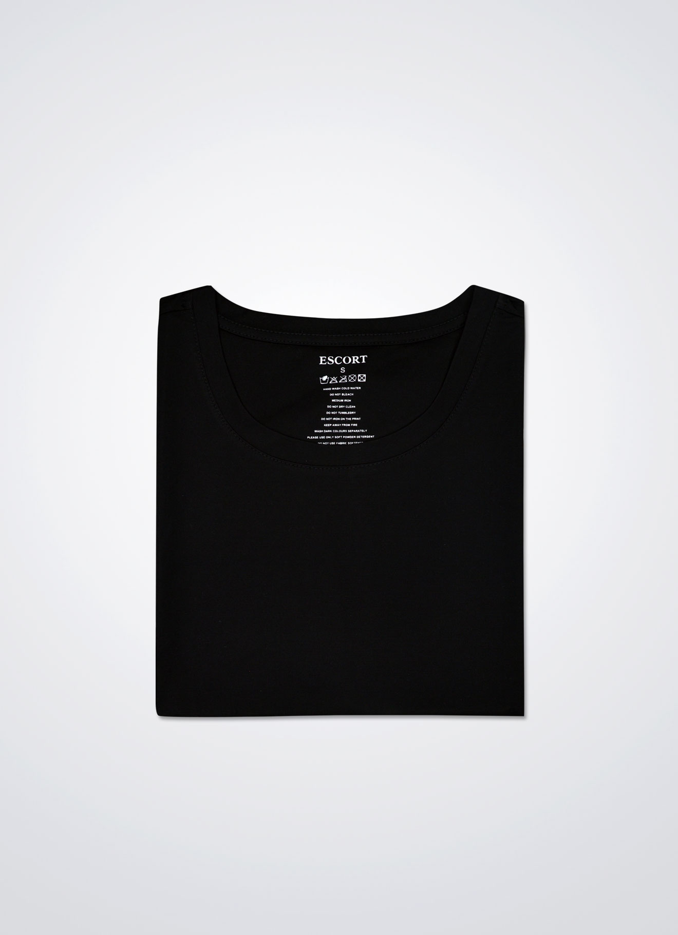 Anthracite by Round-Neck Top
