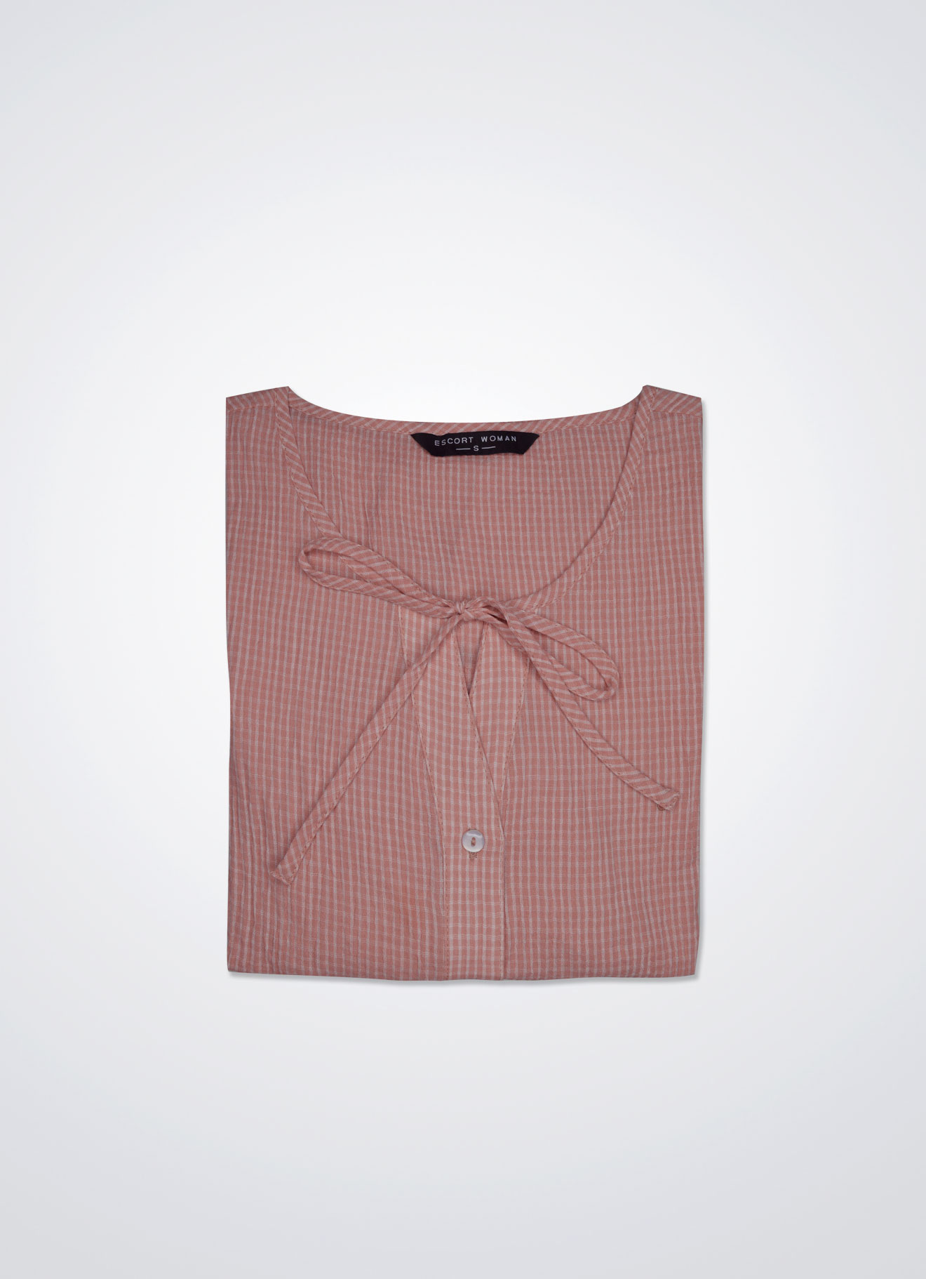 Apricot-Blush by Sleeve Blouse