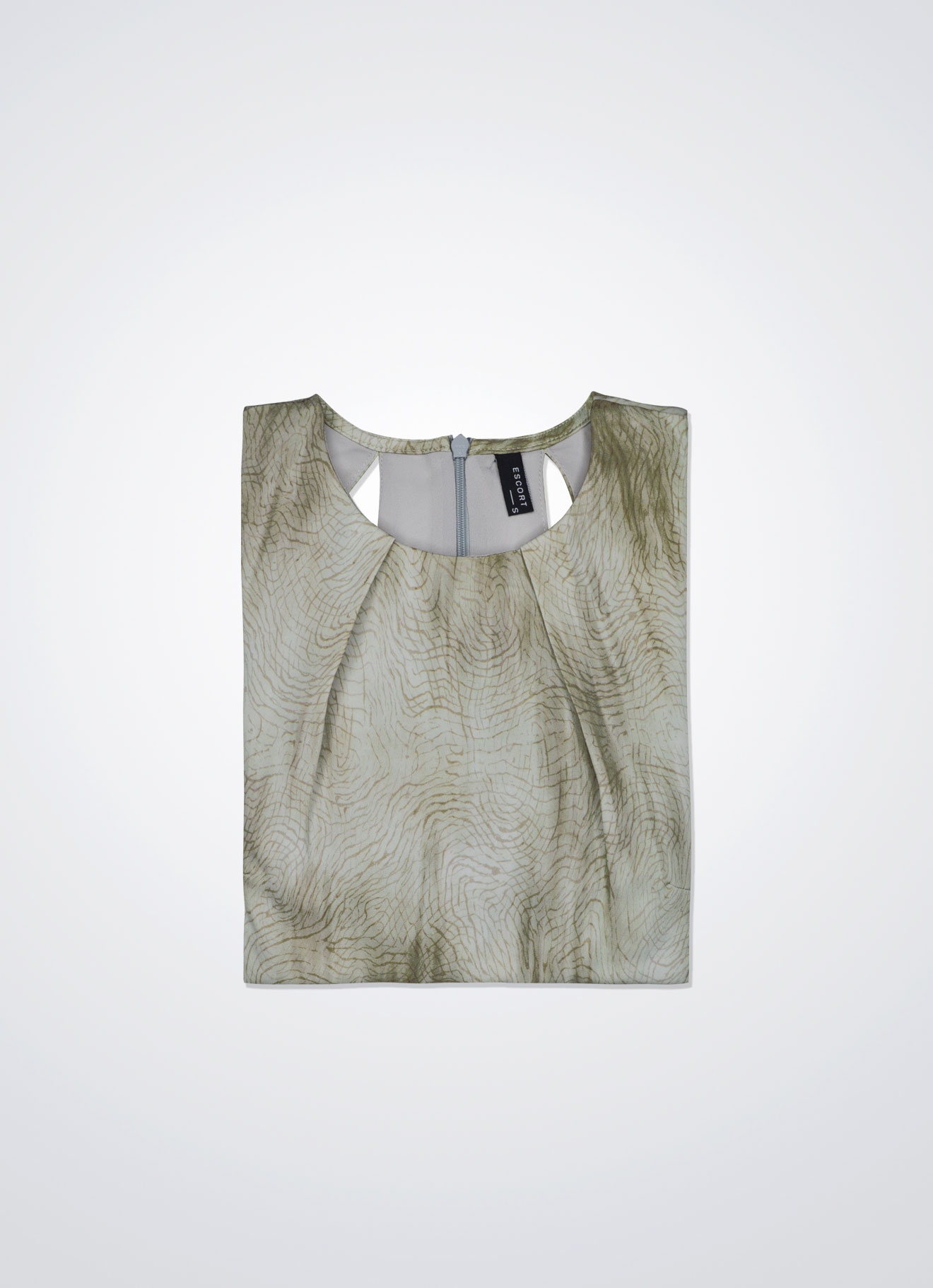 Asparagus-Green by Sleeveless Dress