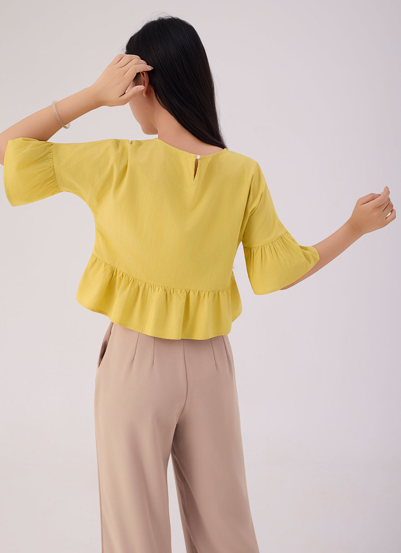 Aurora  by Sleeve Blouse