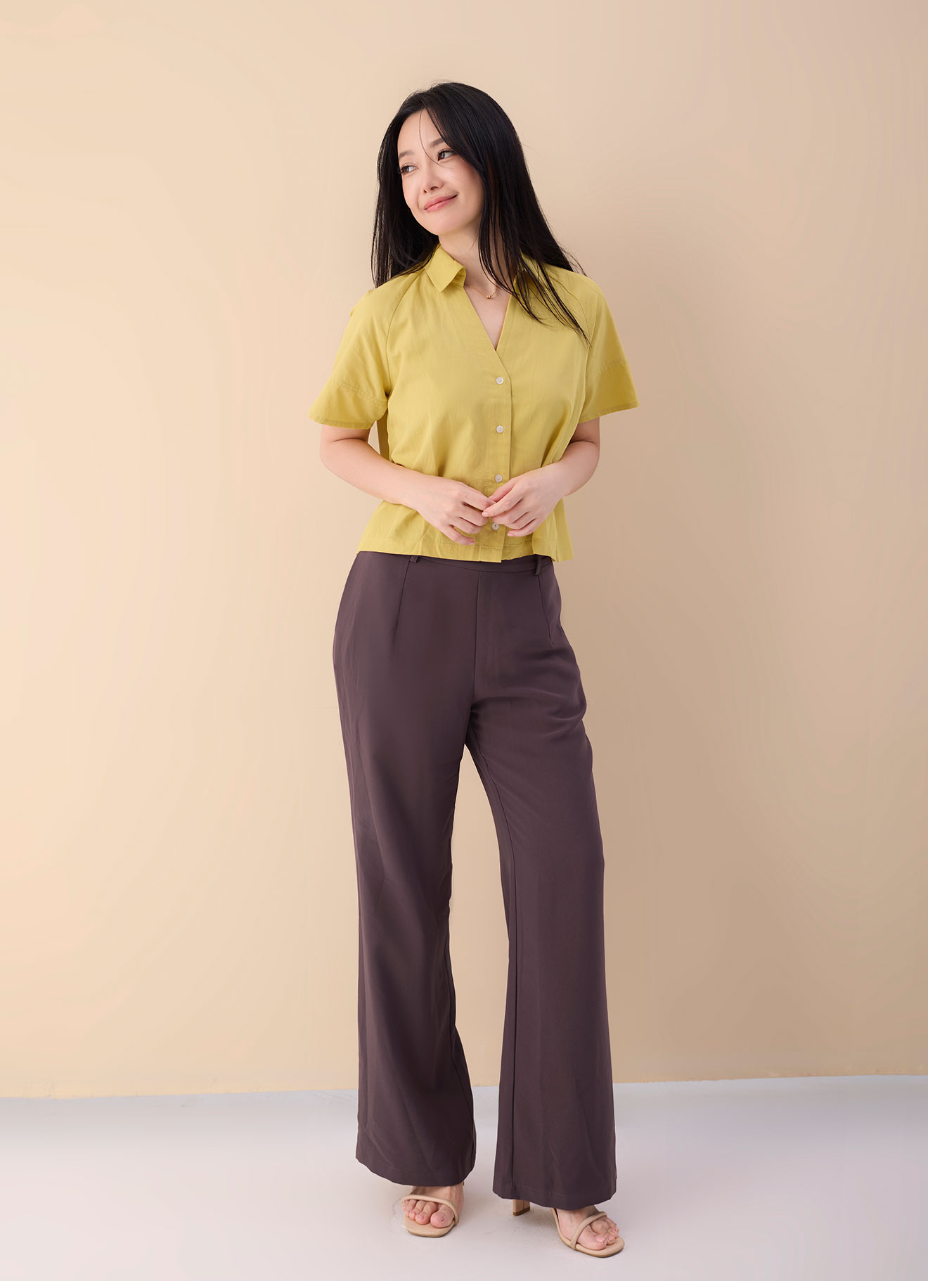 Aurora by Shirt Collor Blouse