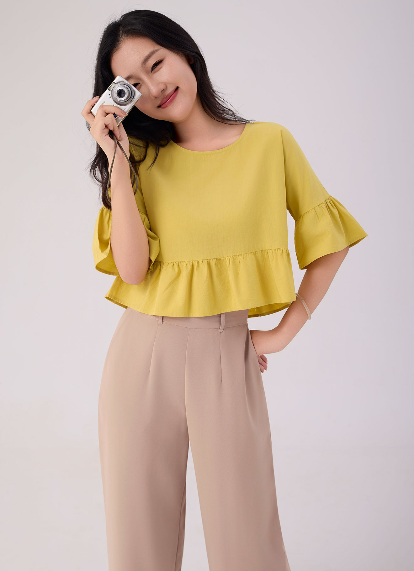 Aurora  by Sleeve Blouse