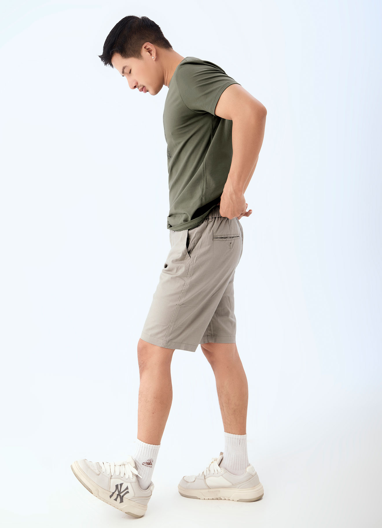 Beige by Short Pants