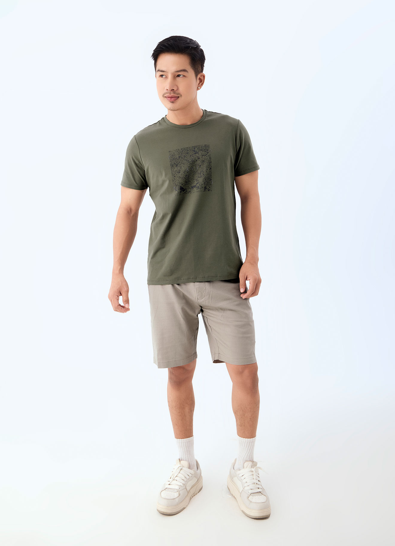 Beige by Short Pants