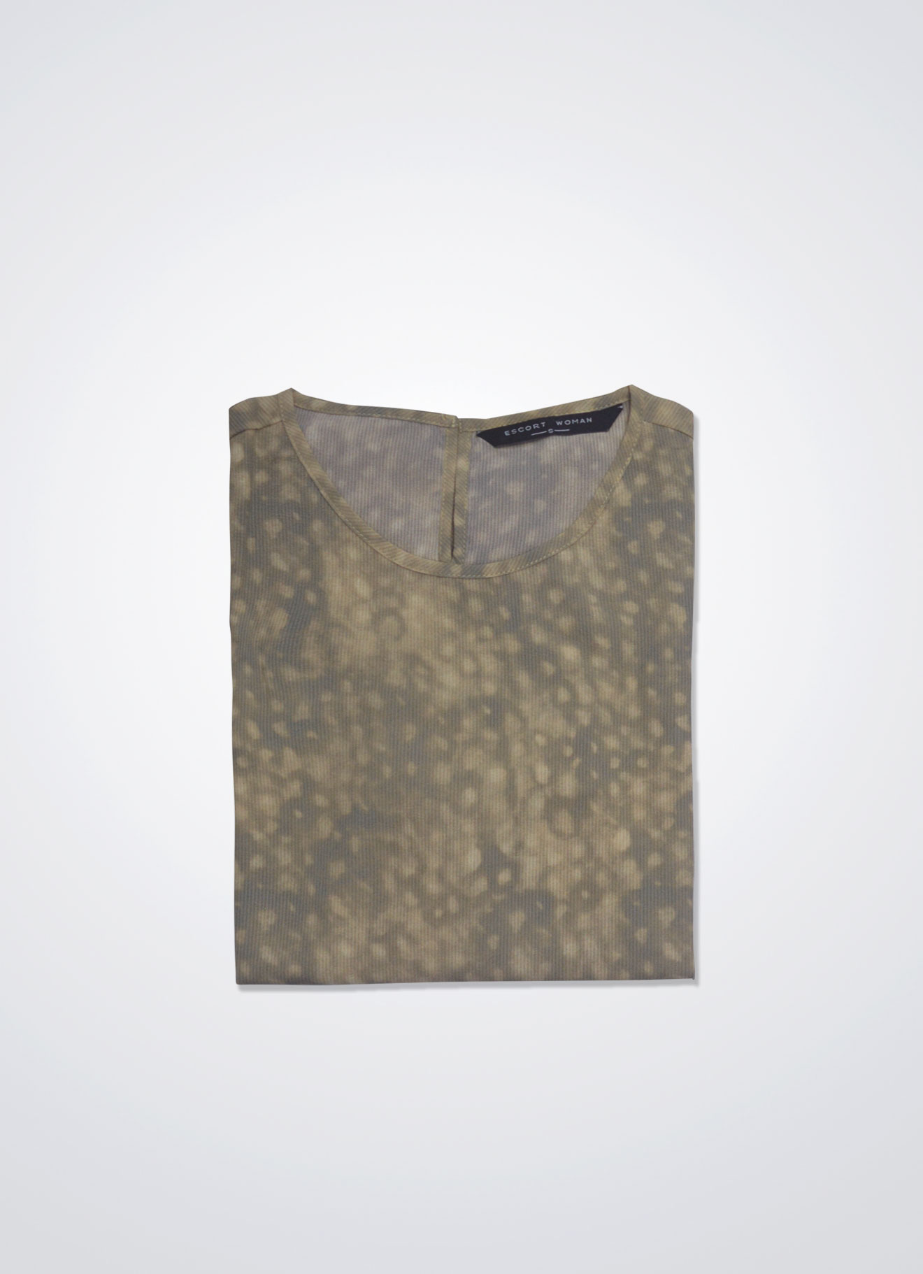 Beige by Printed Top