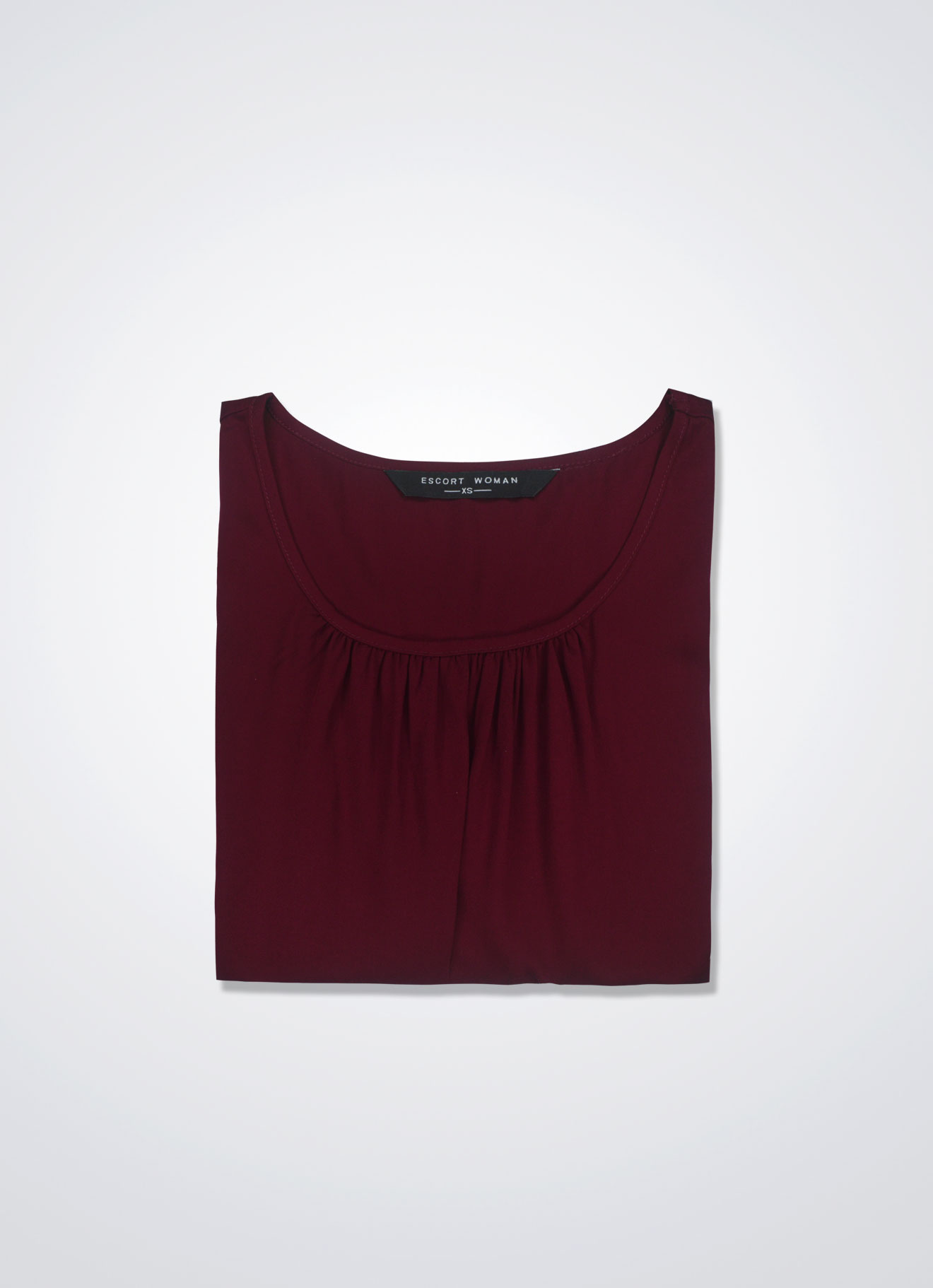 Biking-Red by Sleeve Blouse