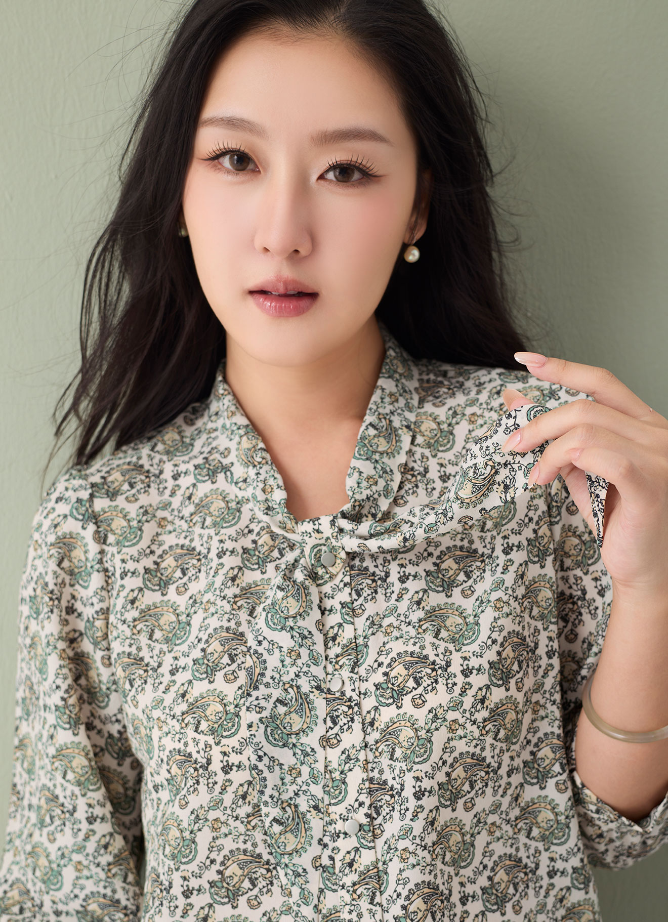 Birch by Printed Blouse