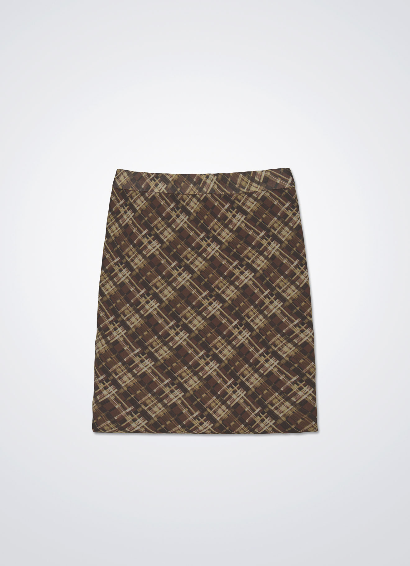 Bison by Printed Skirt