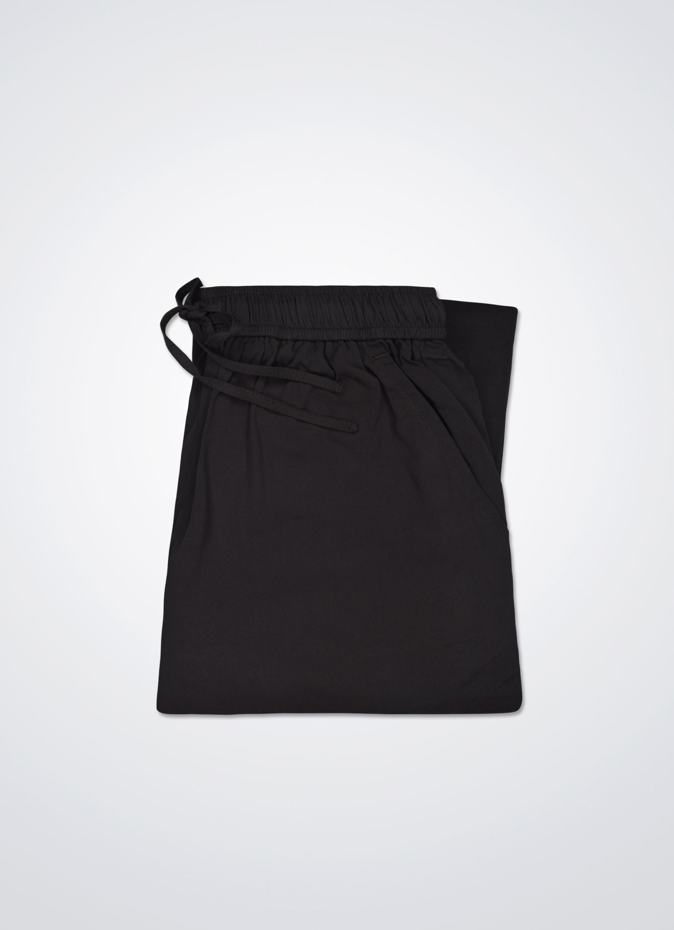 Black-Coffee by Elastic Waist Wide-Leg Pant