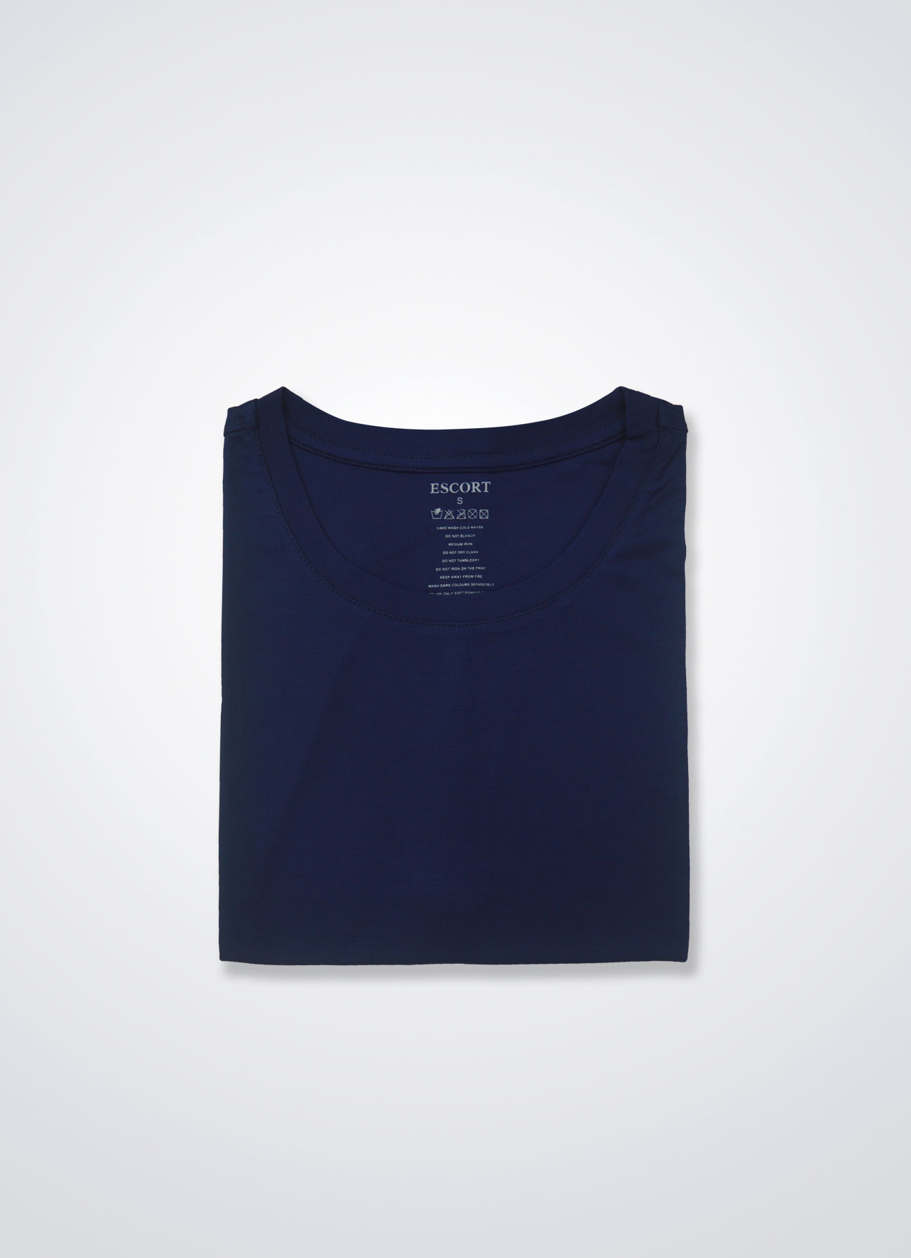 Black-Iris by Round-Neck Top