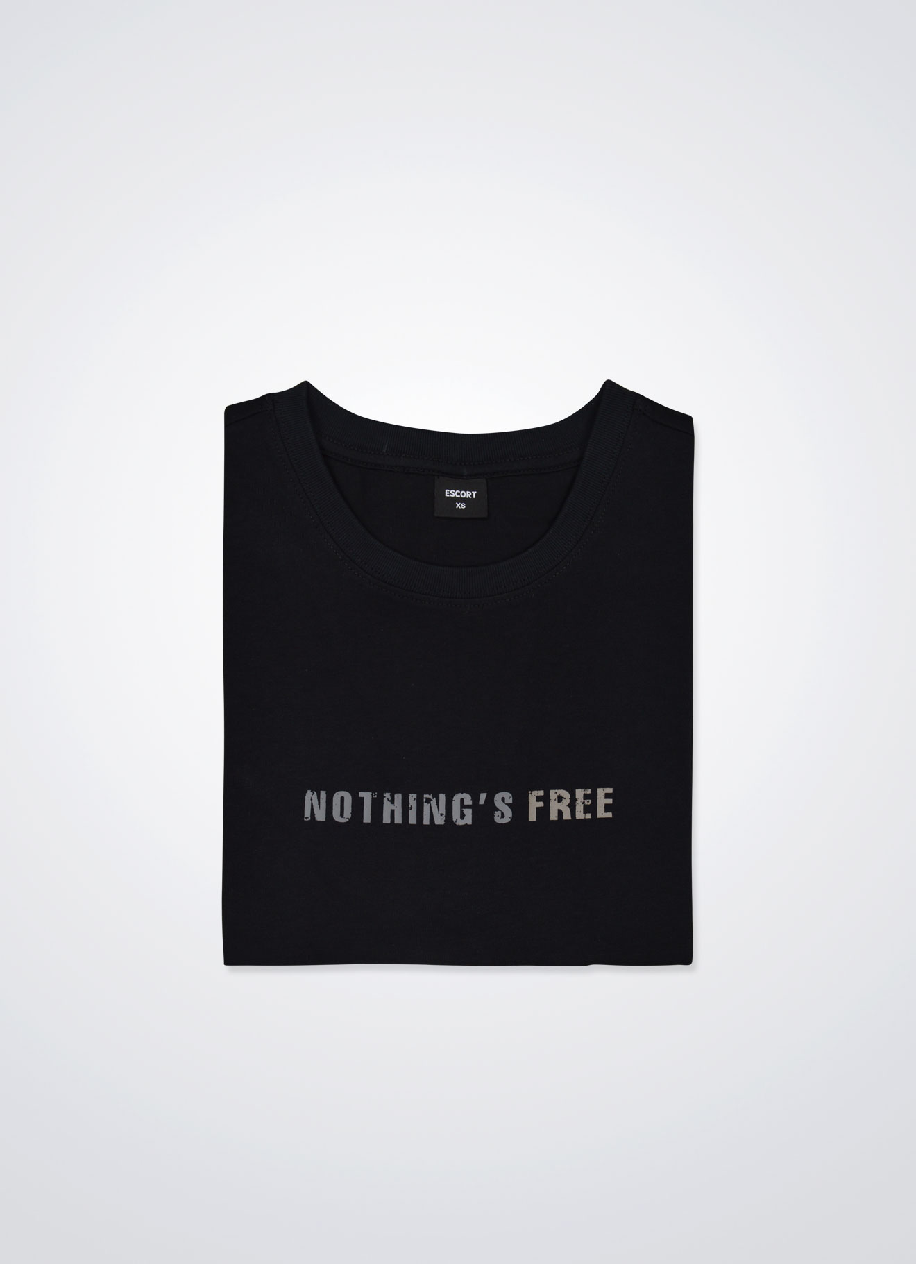 Black by Printed T-Shirt