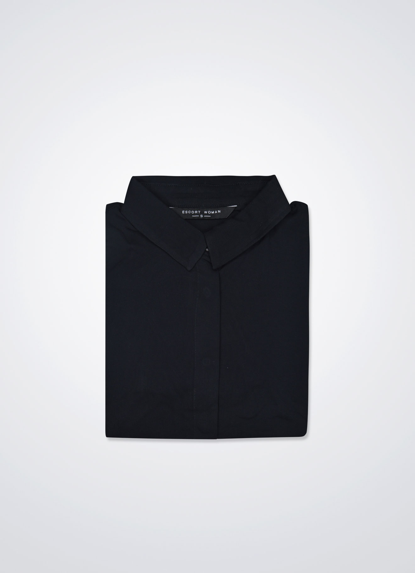 Black by Shirt Collor Blouse