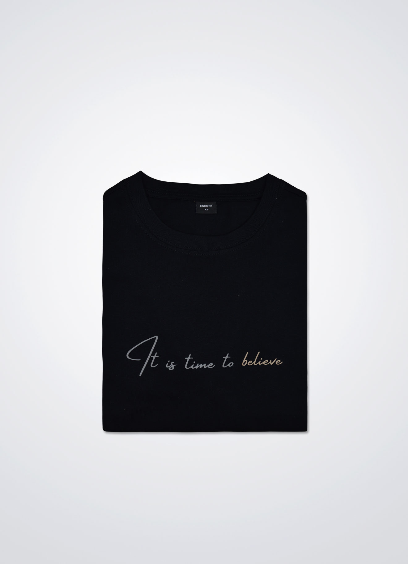 Black by Printed T-Shirt