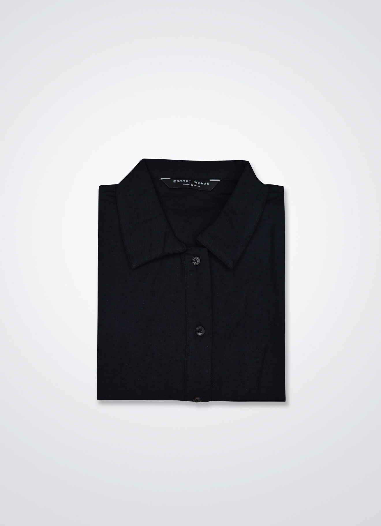 Black by Shirt Collor Top