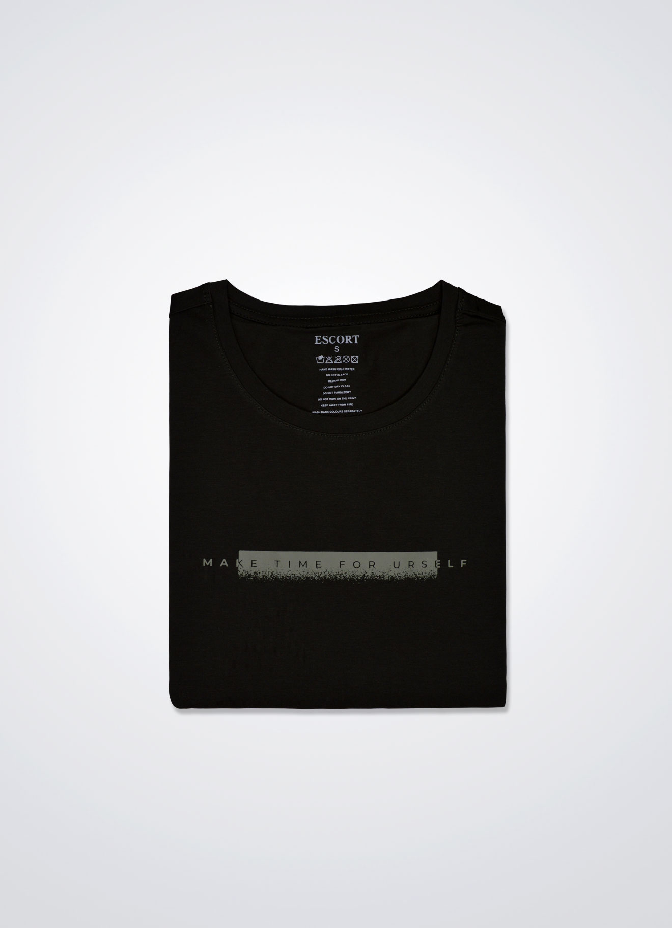 Black by Printed T-Shirt