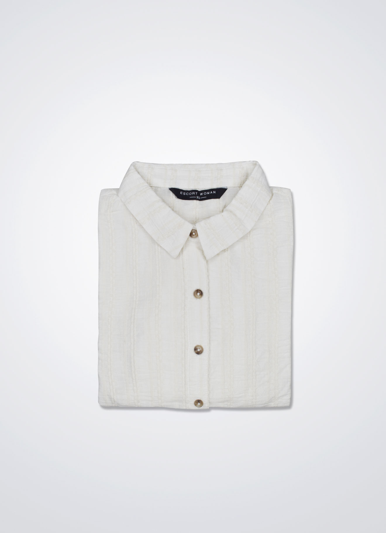 Blanc-de-Blanc by Sleeve Blouse