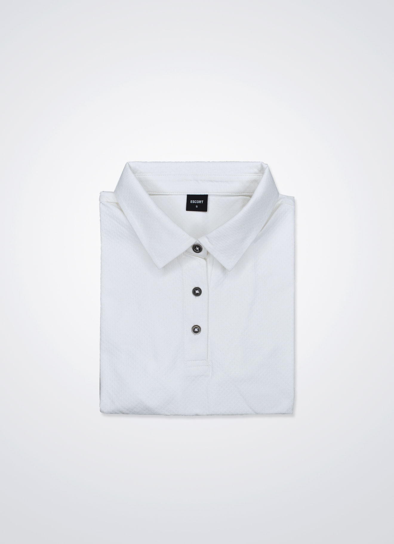 Blanc-de-Blanc by Short-Sleeve Polo Shirt