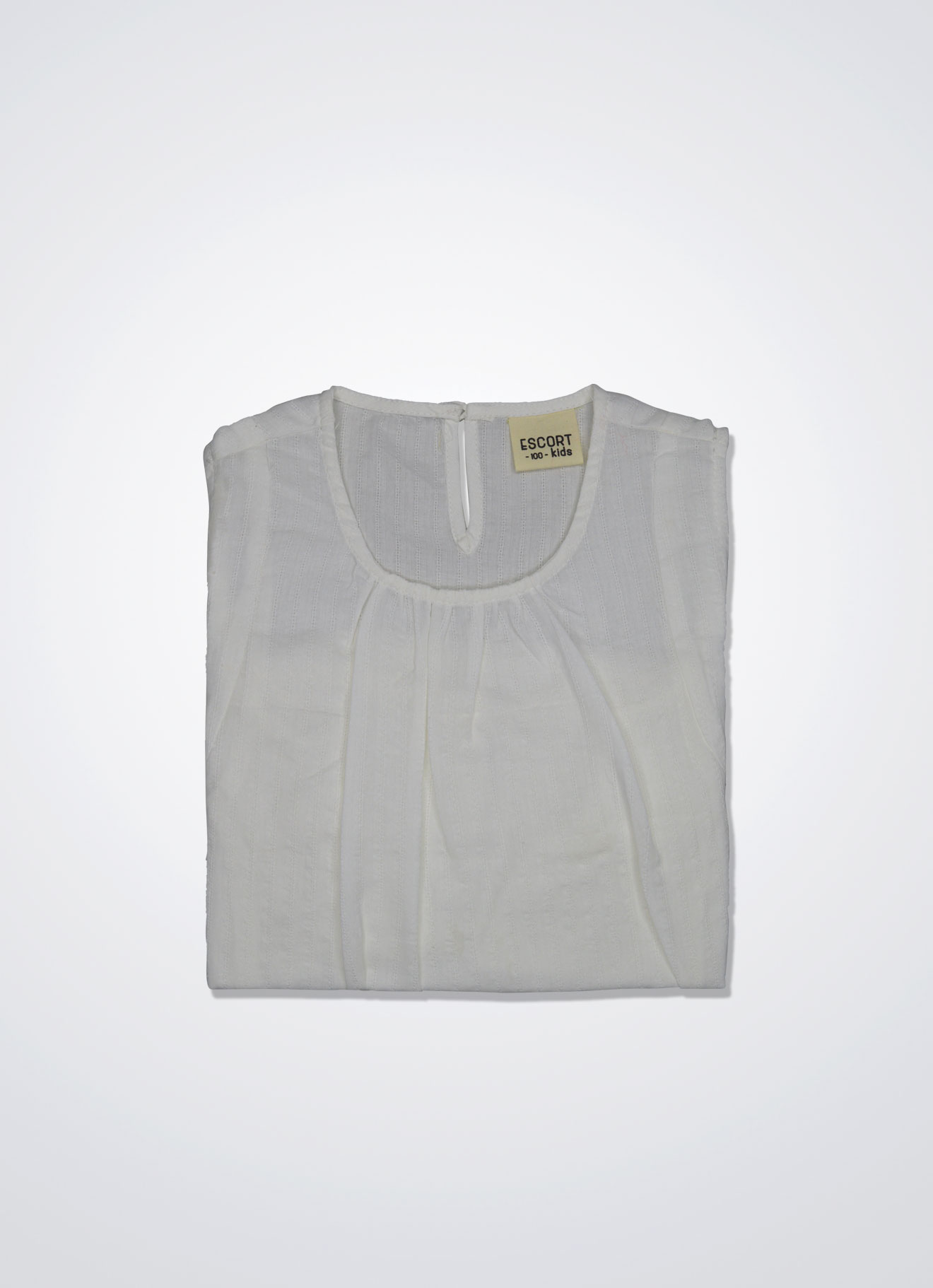 Blanc-de-Blanc by Sleeveless Blouse