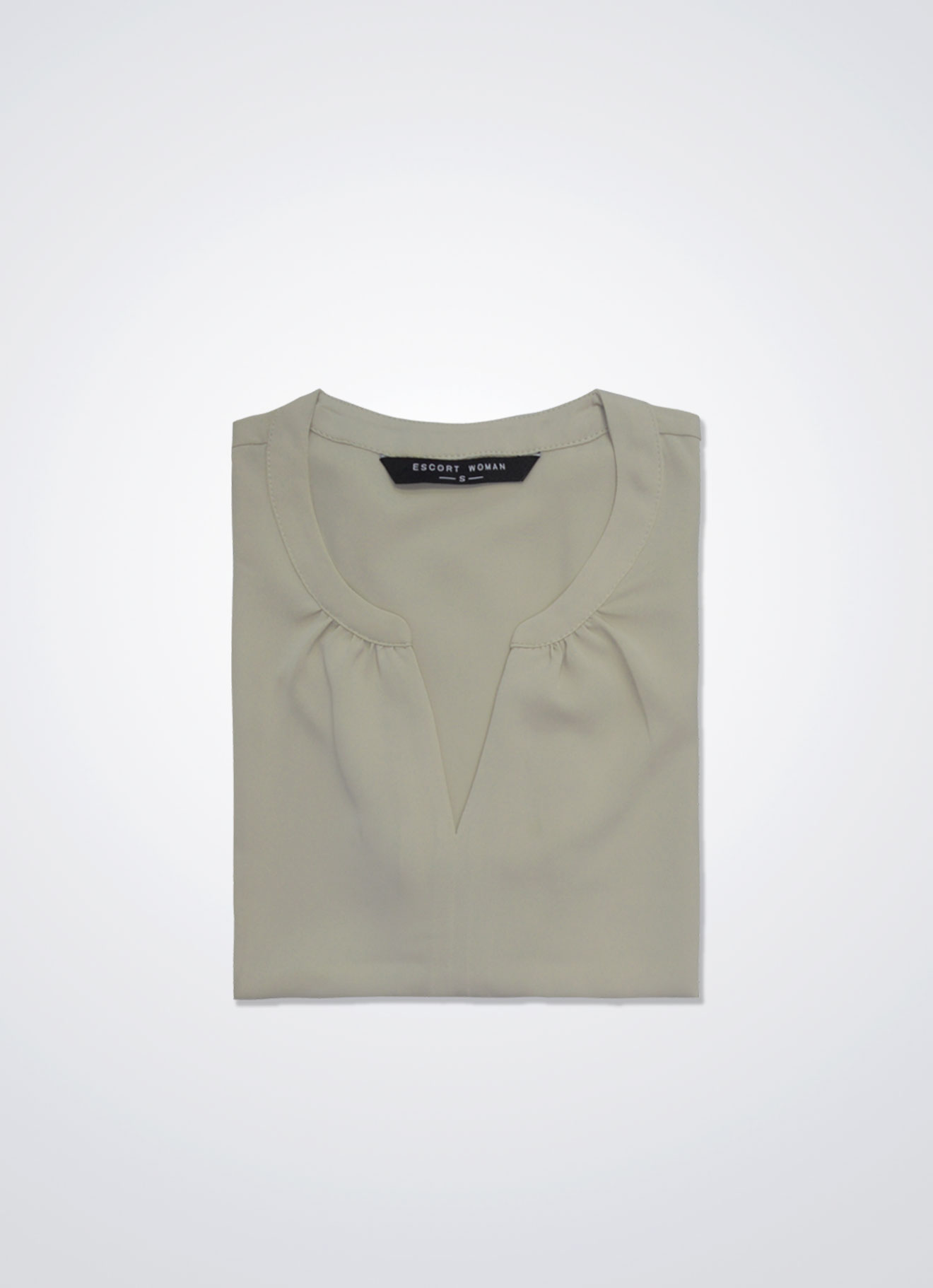 Bleached-Sand by Sleeve Blouse