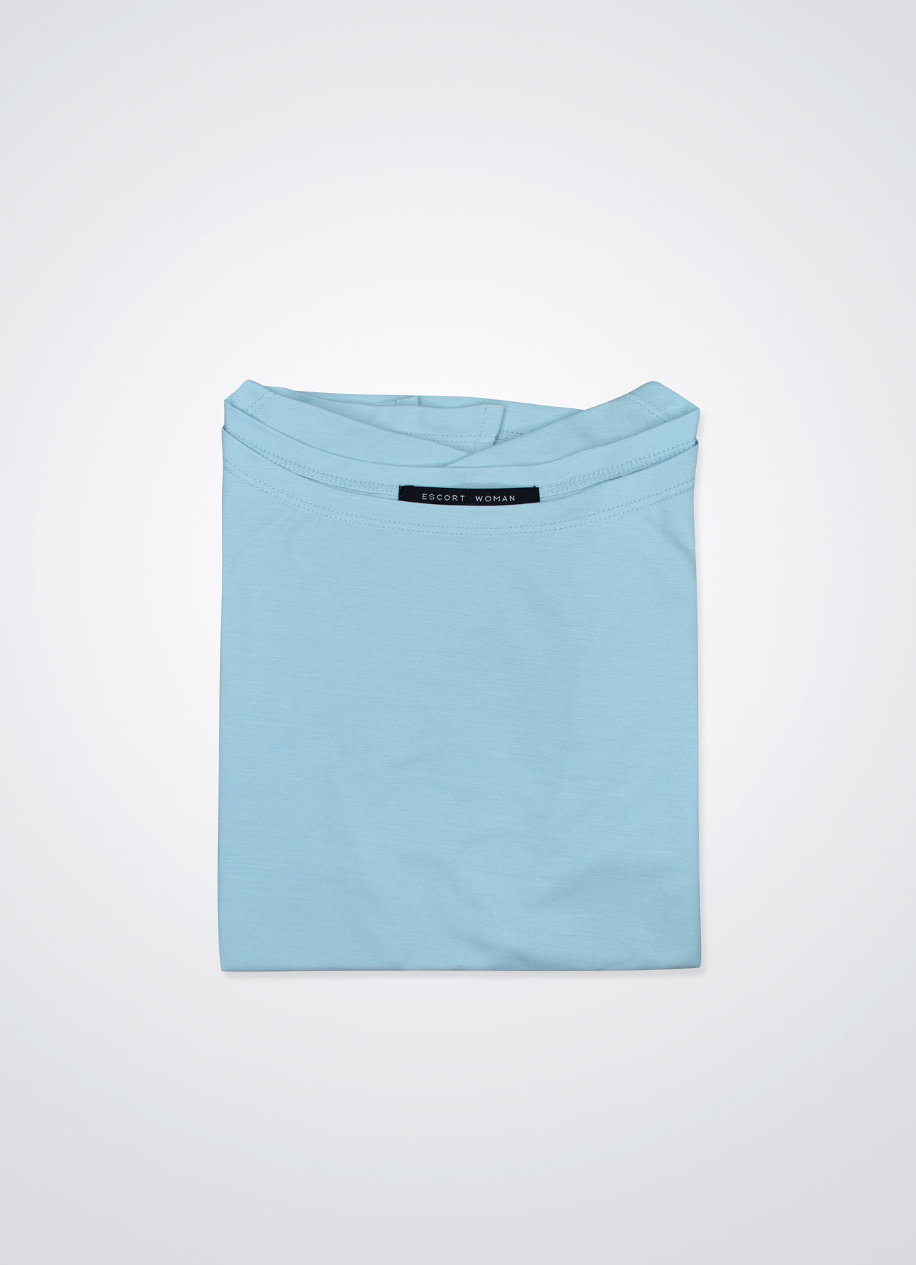 Blue-Glow by Sleeve Top