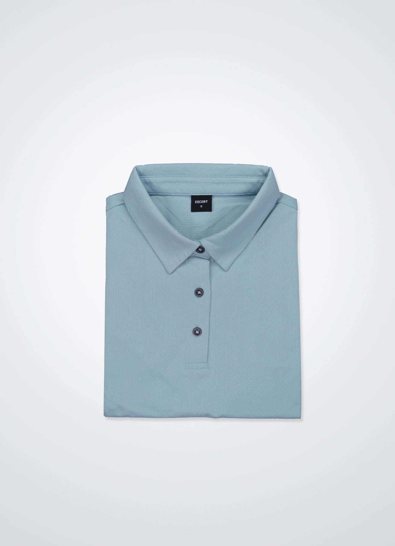 Blue-Haze by Short-Sleeve Polo Shirt
